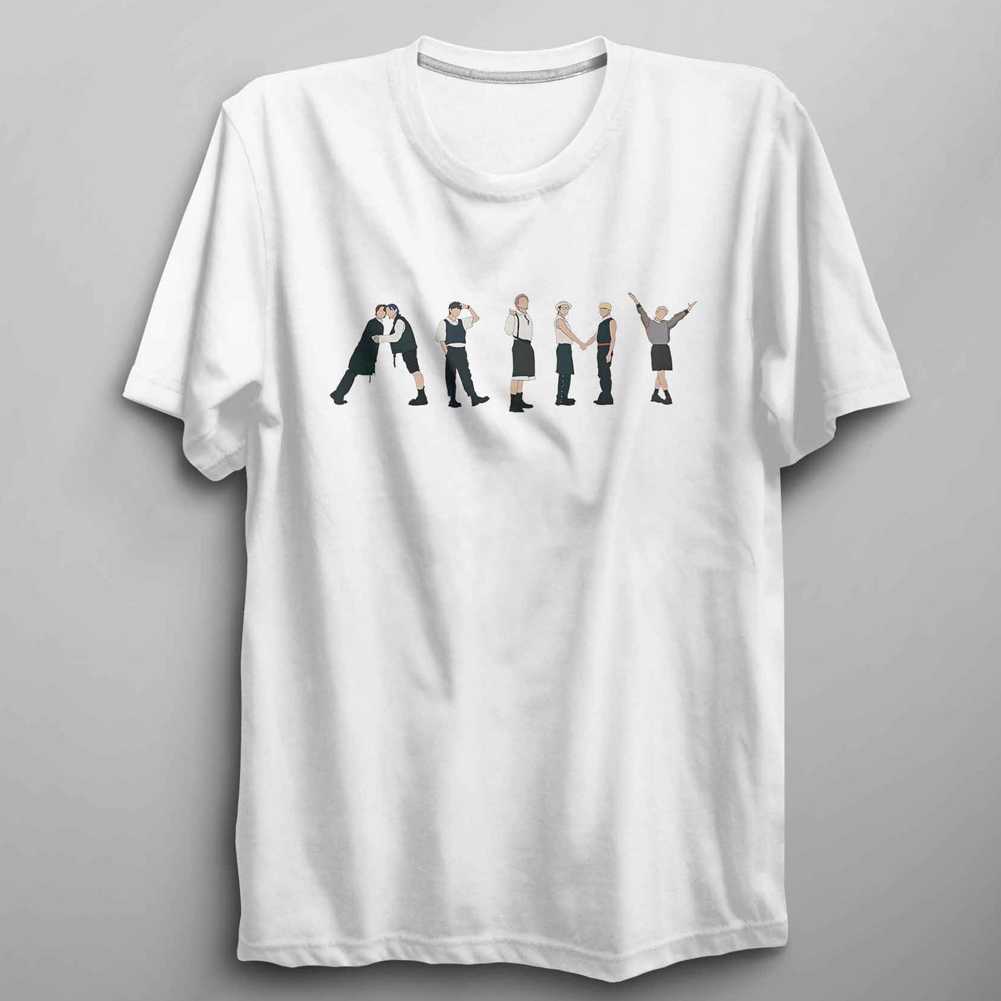 Army T Shirt Bangtan Sonyeondan Army Unisex K Pop Shirt - FLUX DESIGNS