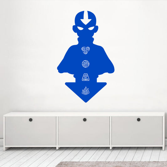 Avatar Wall Art Sticker Avatar State Decal Sticker - FLUX DESIGNS