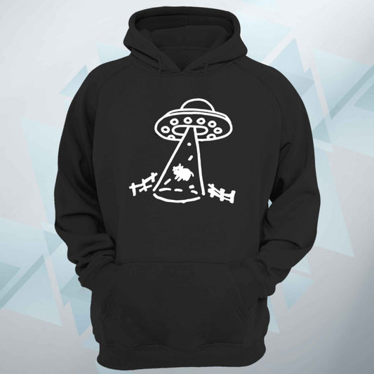 Abduction Cow Unisex Hoodie