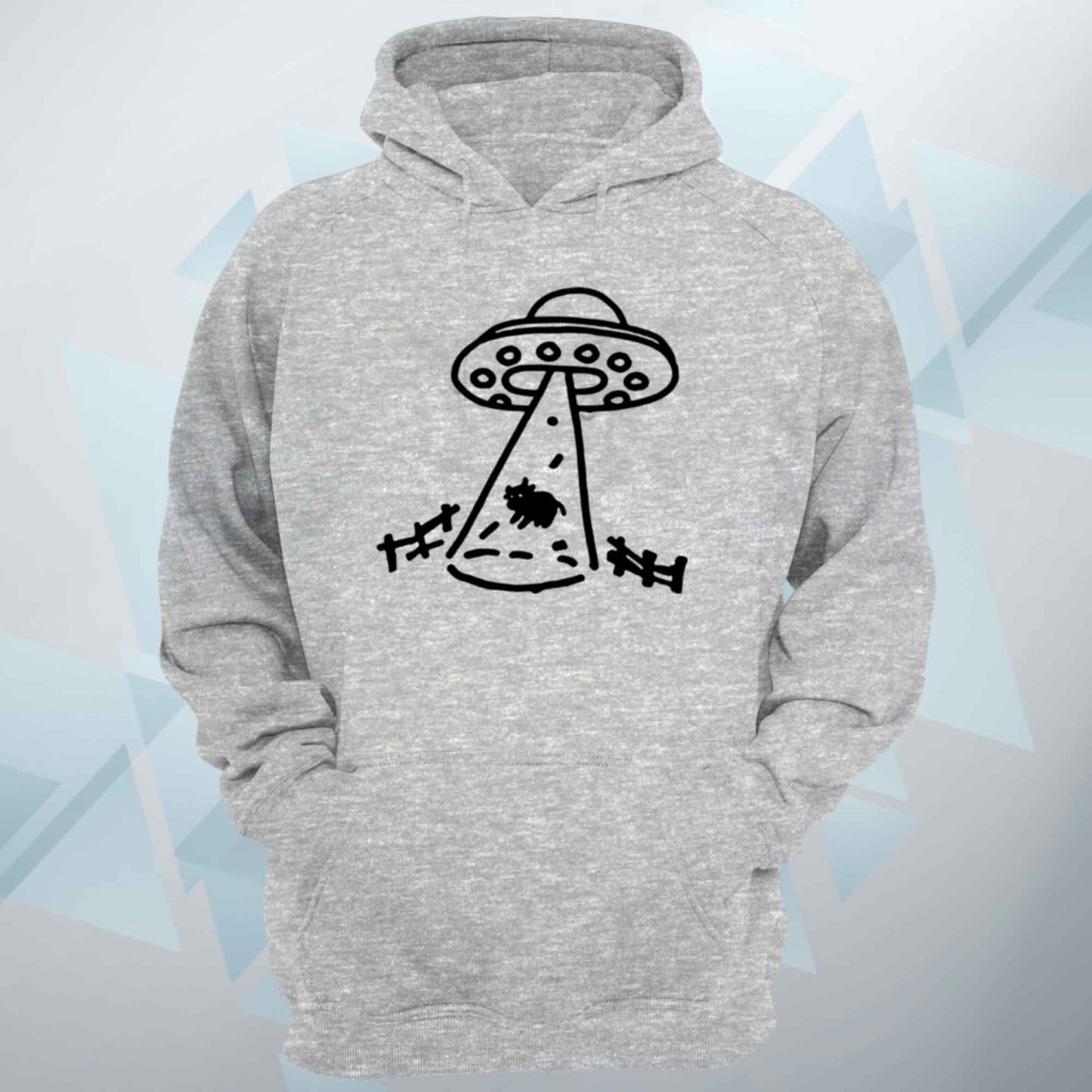 Abduction Cow Unisex Hoodie