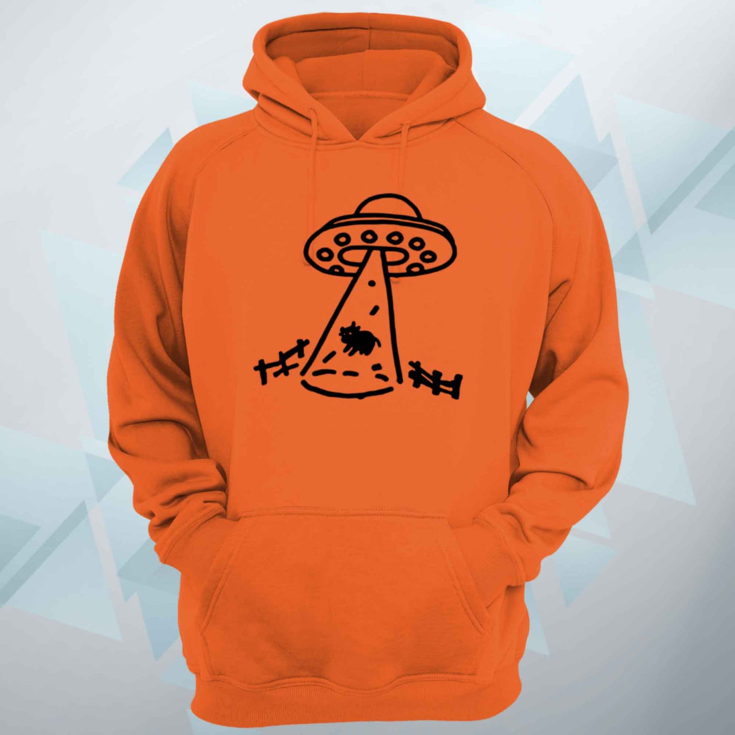 Abduction Cow Unisex Hoodie