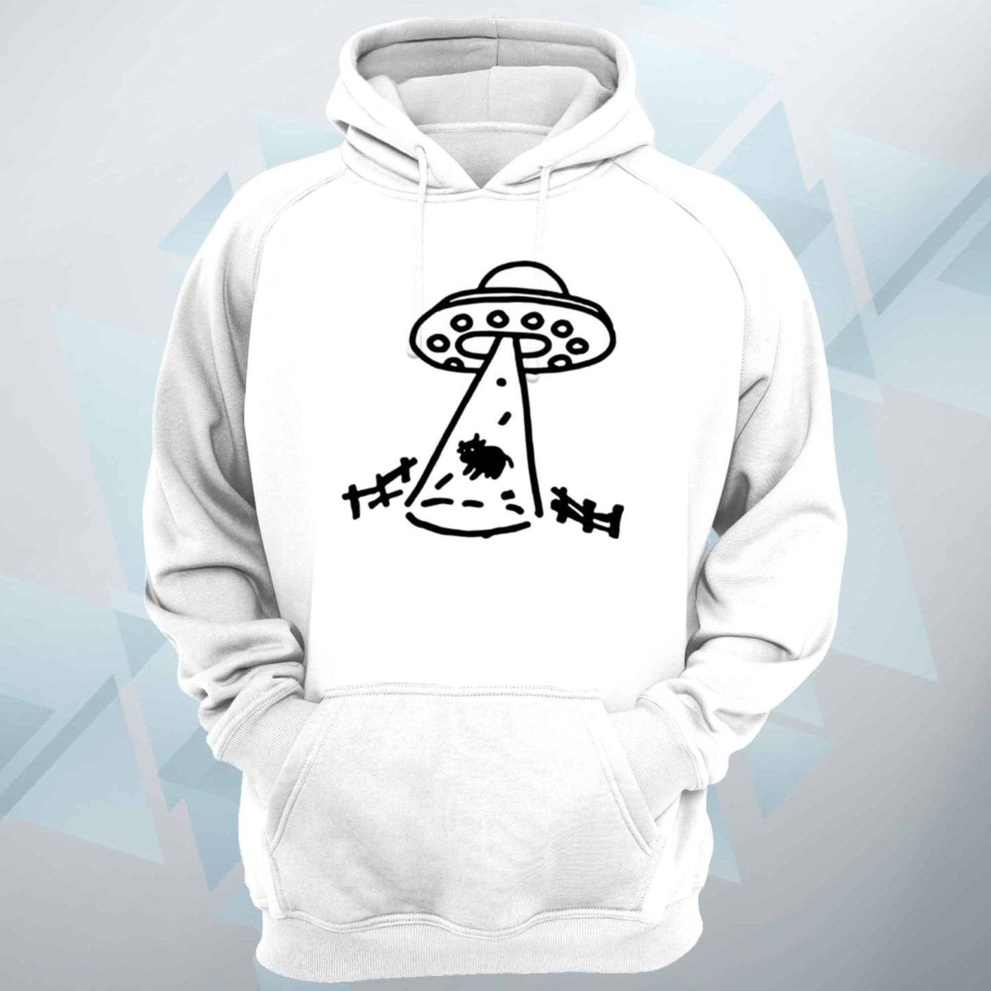 Abduction Cow Unisex Hoodie