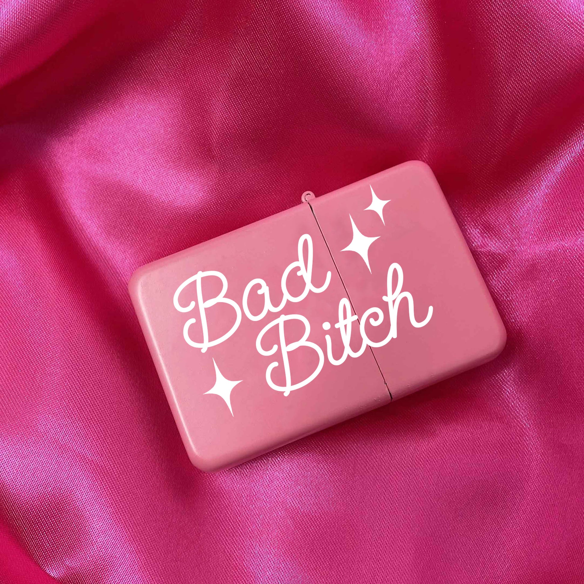 Bad Bitch Pink Lighter - FLUX DESIGNS