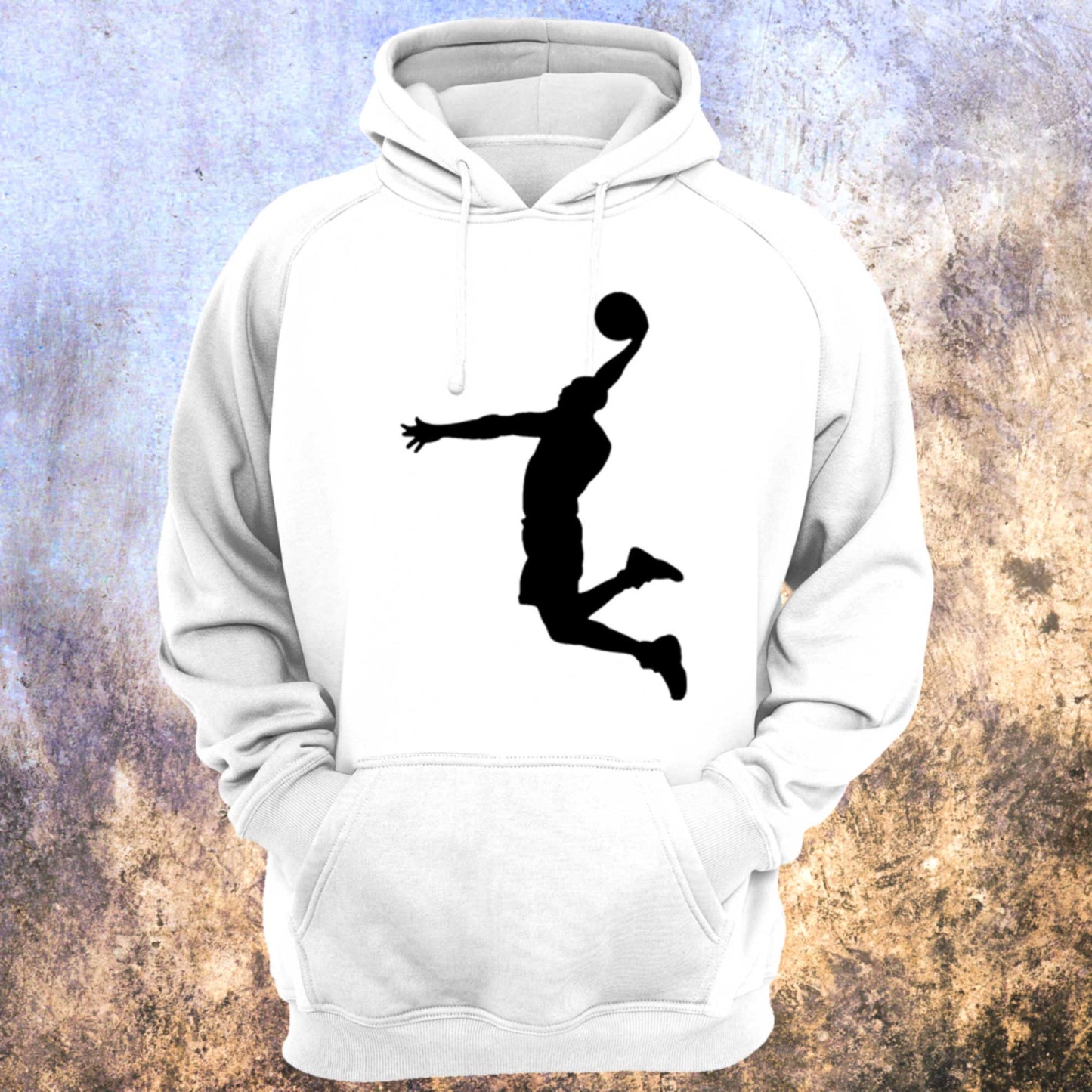 Basketball Slam Dunk Pose Unisex Hoodie