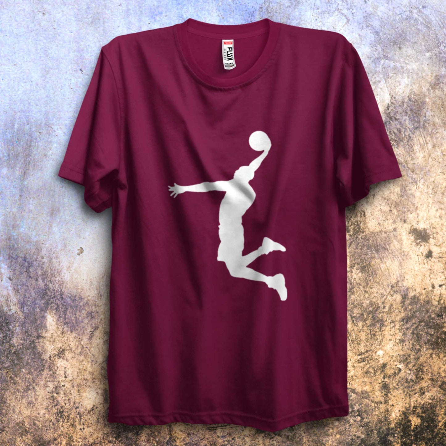 Basketball Slam Dunk Pose T Shirt