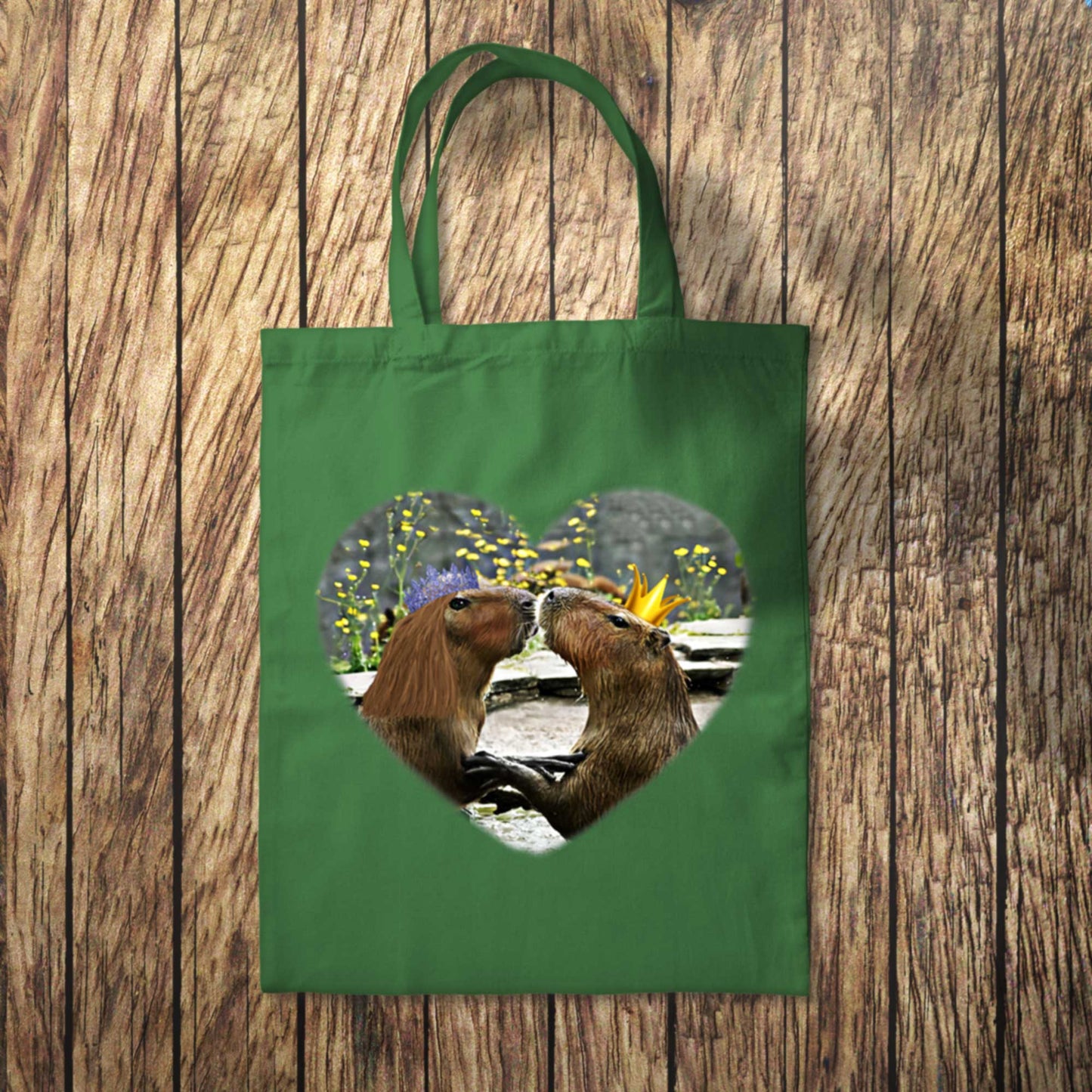 Capybara Kisses Tote Bag 10L Bag