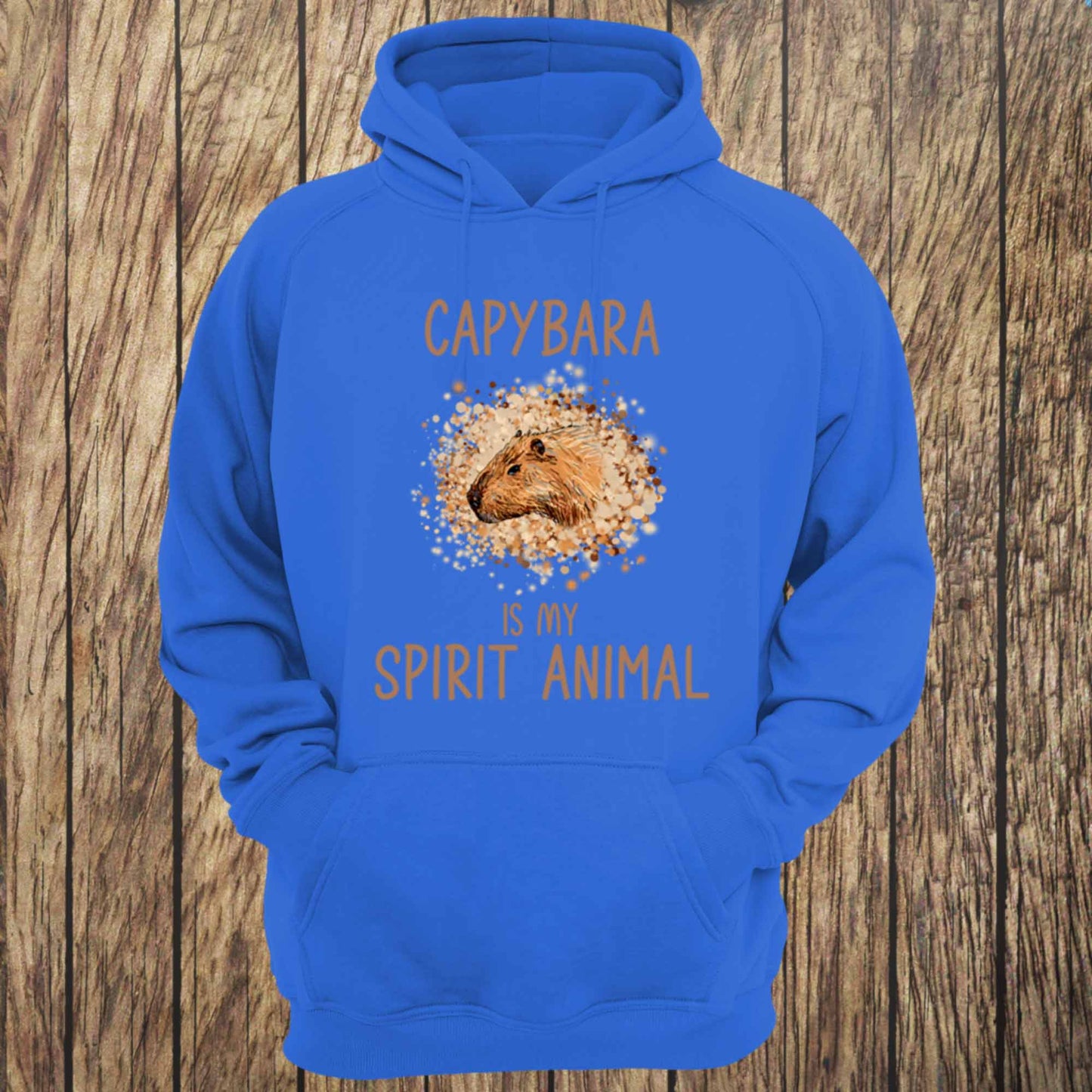 Capybara is my Spirit Animal Unisex Hoodie