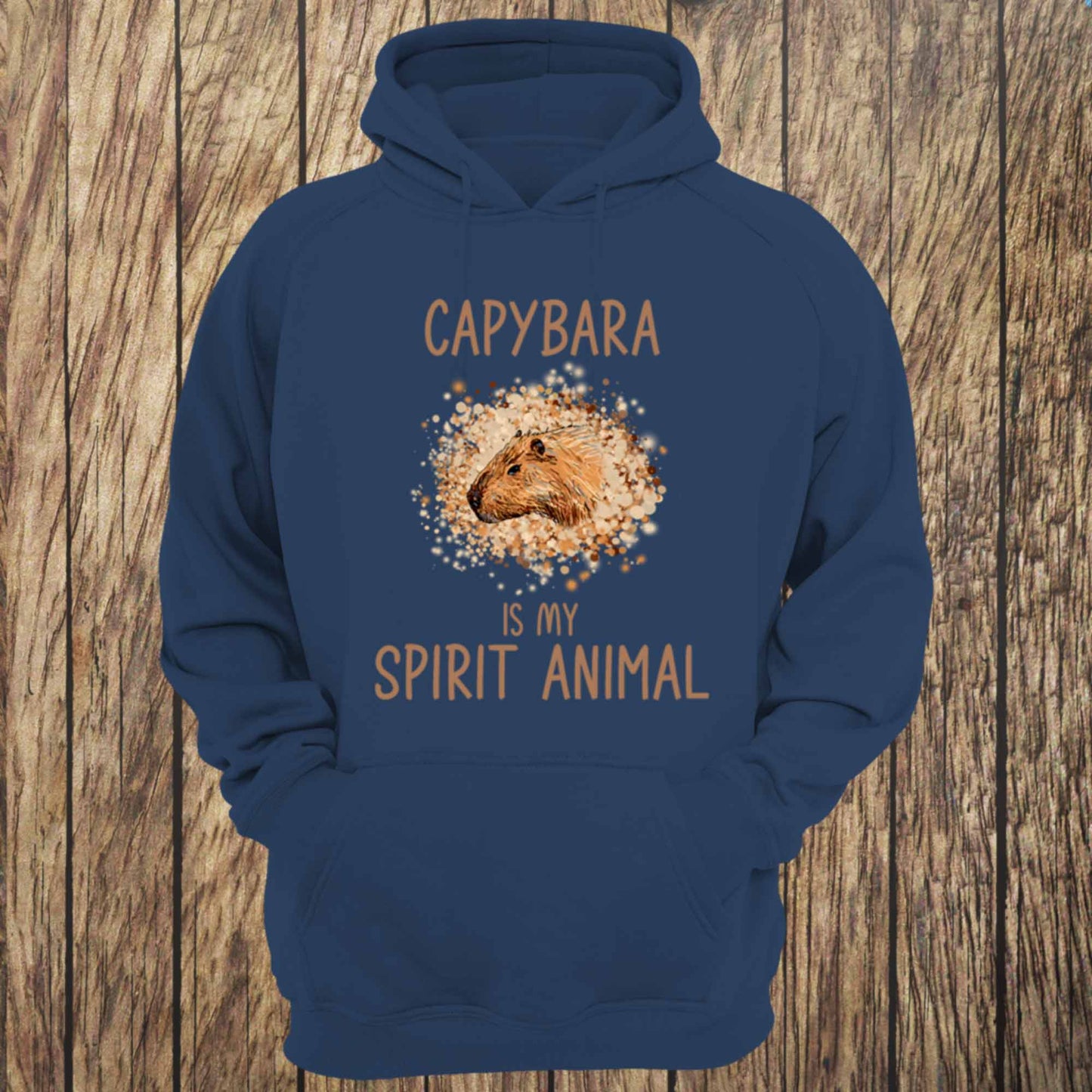 Capybara is my Spirit Animal Unisex Hoodie