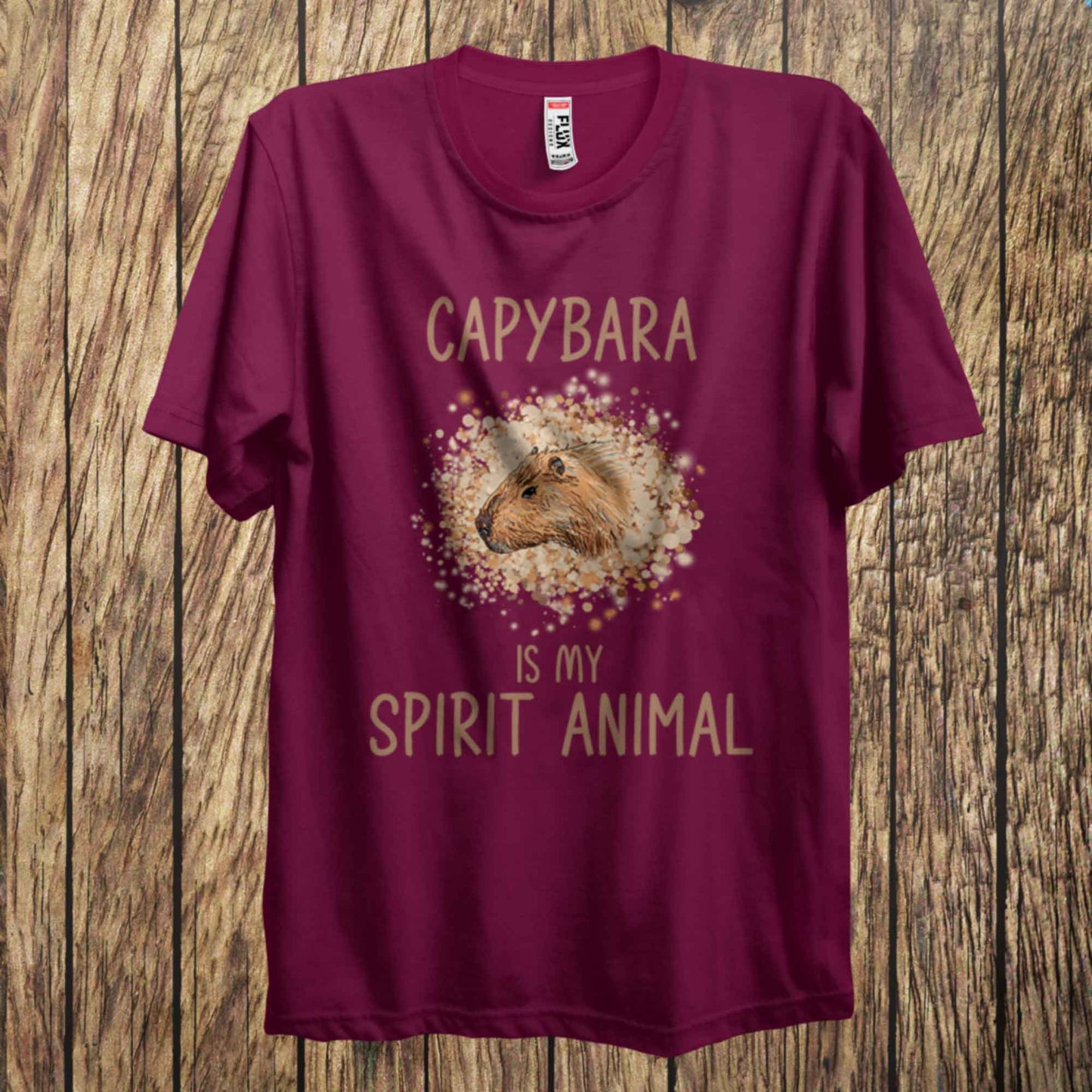 Capybara Is My Spirit Animal T Shirt