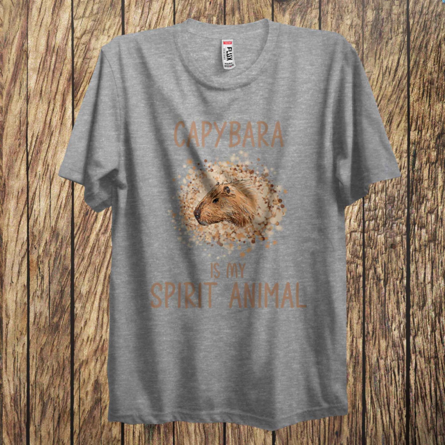 Capybara Is My Spirit Animal T Shirt