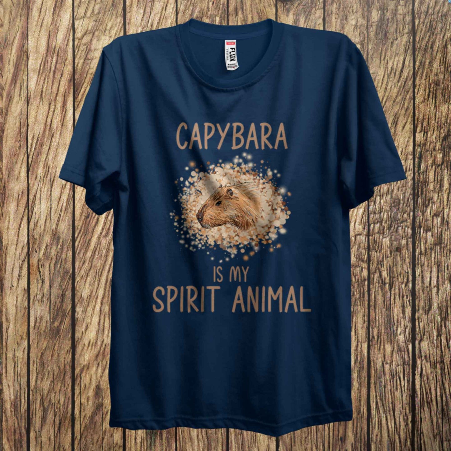 Capybara Is My Spirit Animal T Shirt