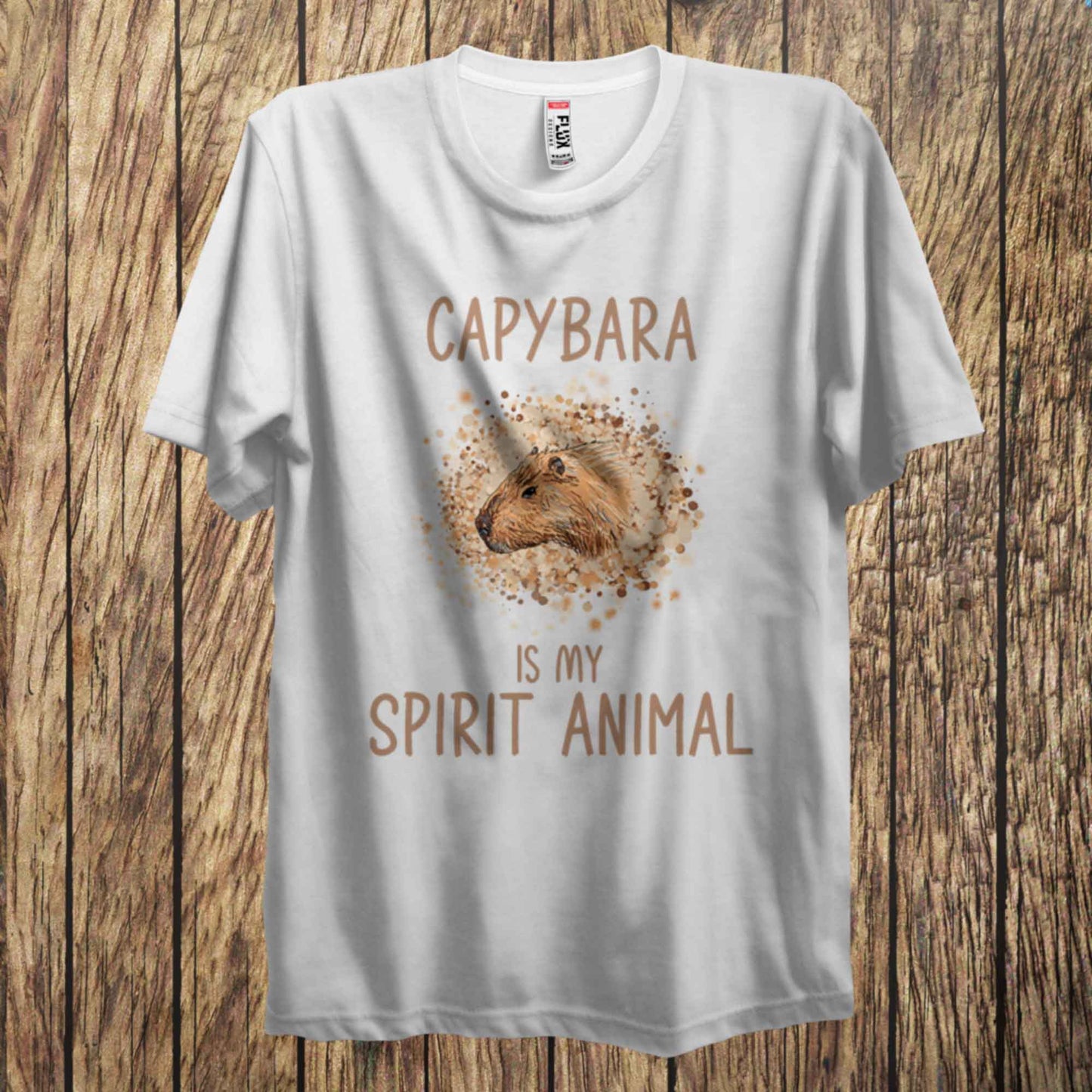 Capybara Is My Spirit Animal T Shirt