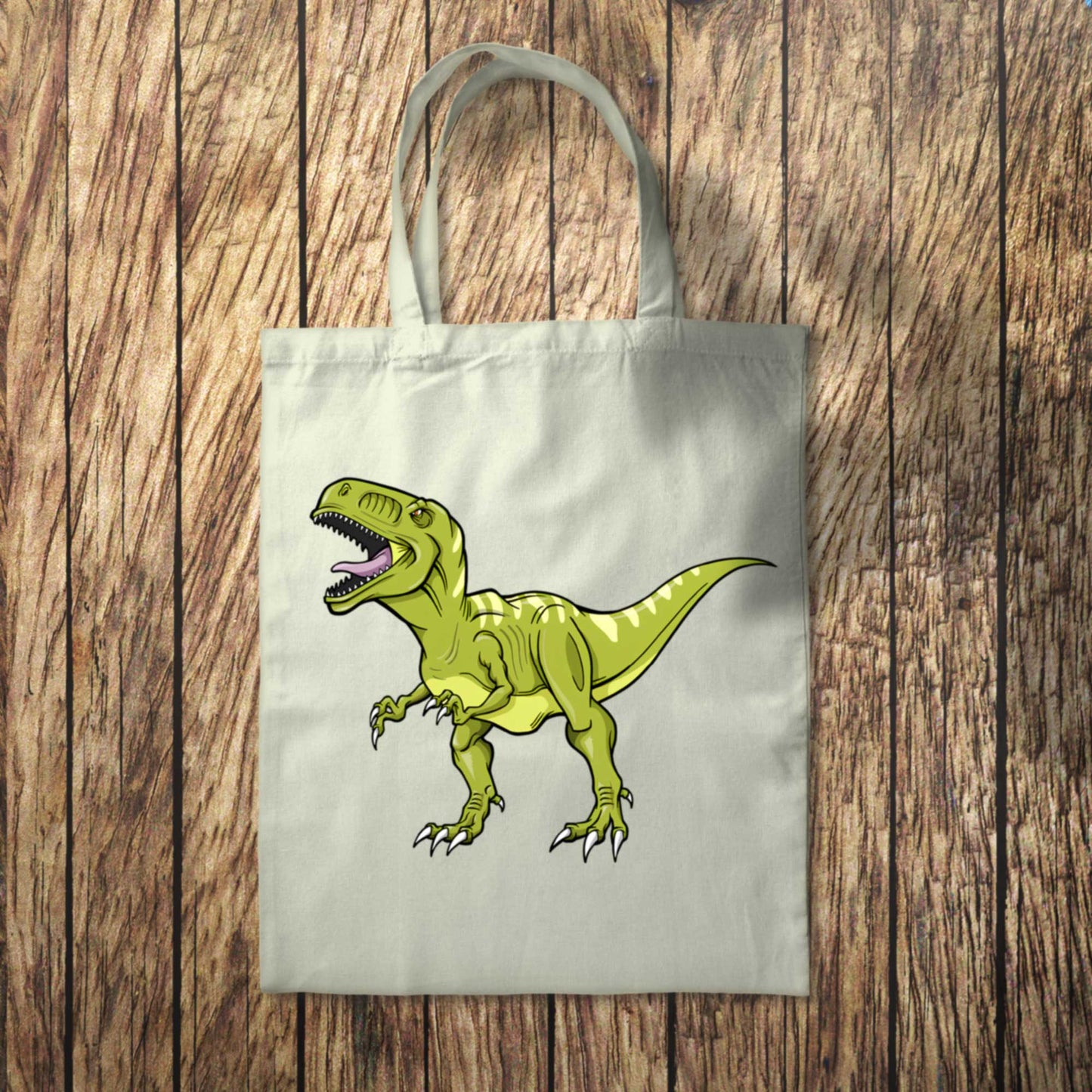 Light Dinosaur Tote Bag 10L Bag