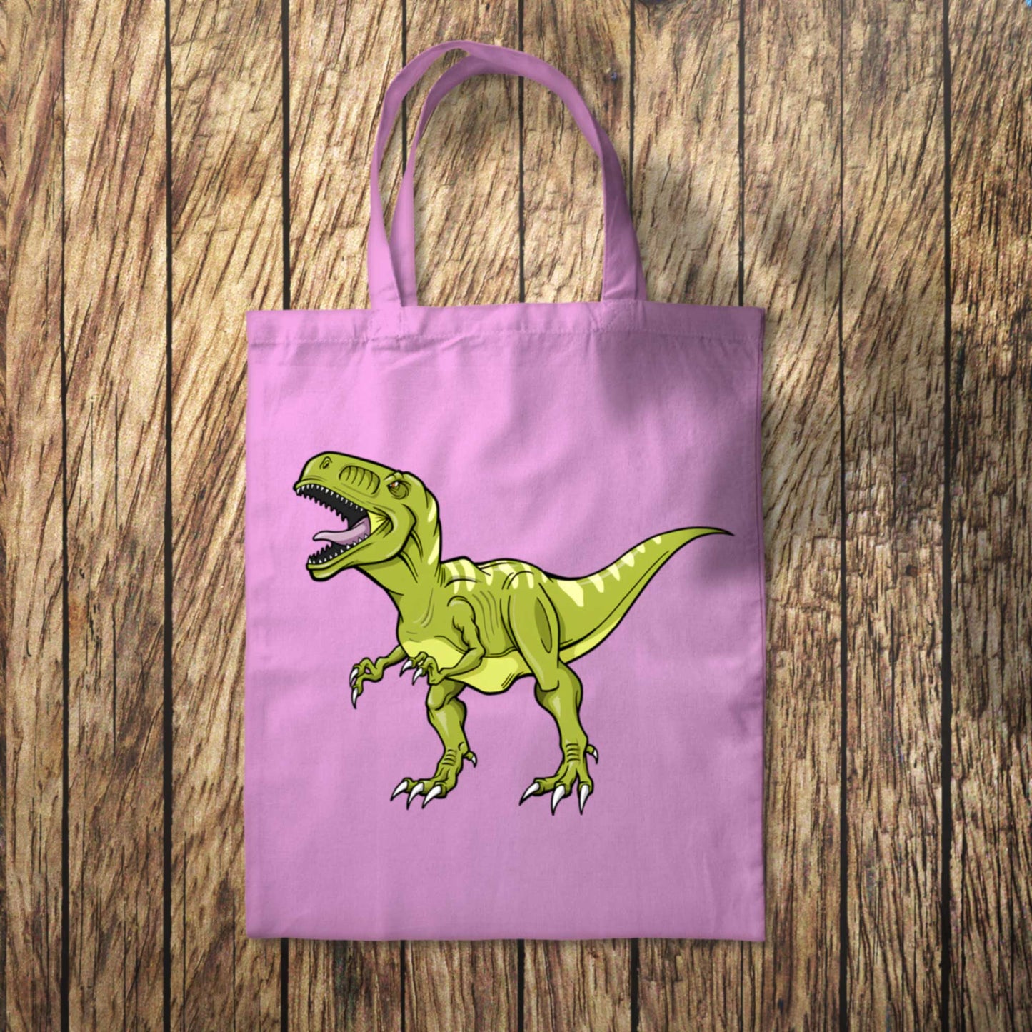 Light Dinosaur Tote Bag 10L Bag