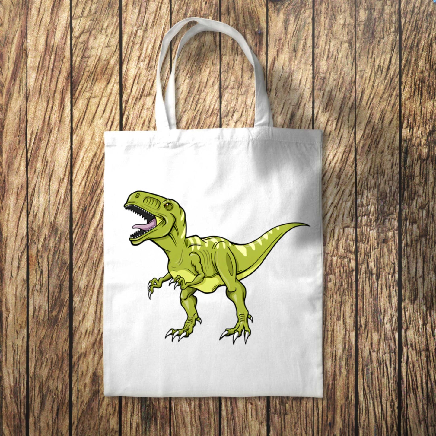 Light Dinosaur Tote Bag 10L Bag