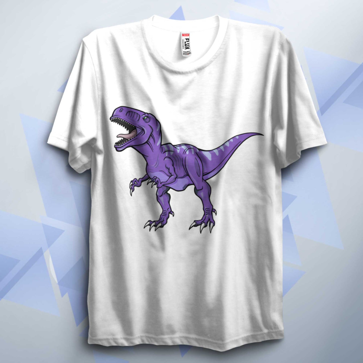 Purple Dinosaur Classic Kid's T Shirt