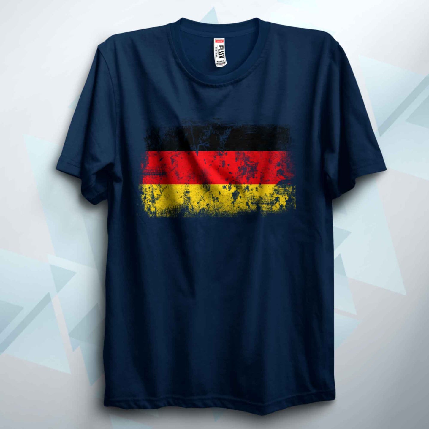 Distressed Germany Flag T Shirt