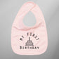 Baby Bib My First Birthday Bib 1st Birthday Baby Gift - FLUX DESIGNS
