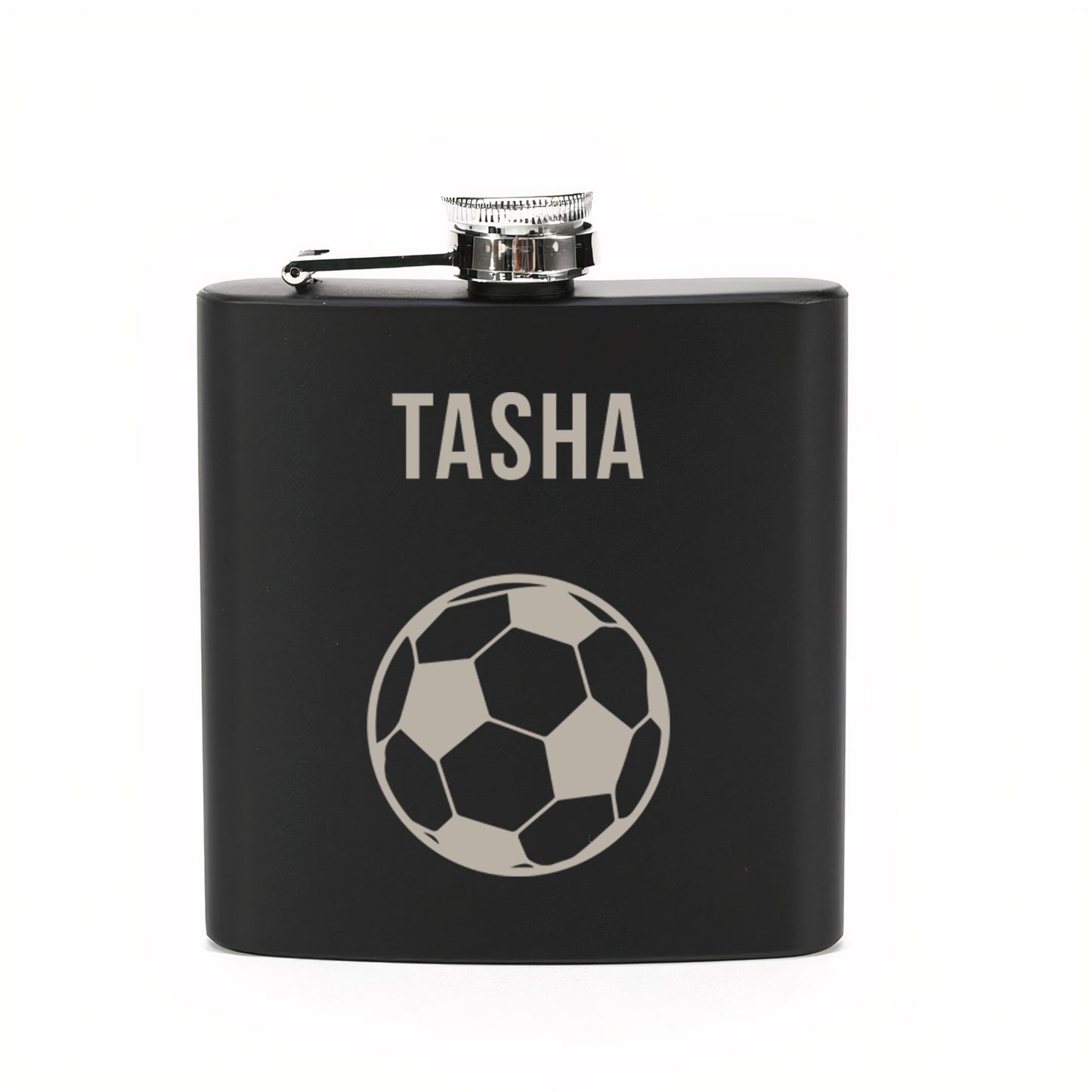 Personalised Football Hip Flask 6oz