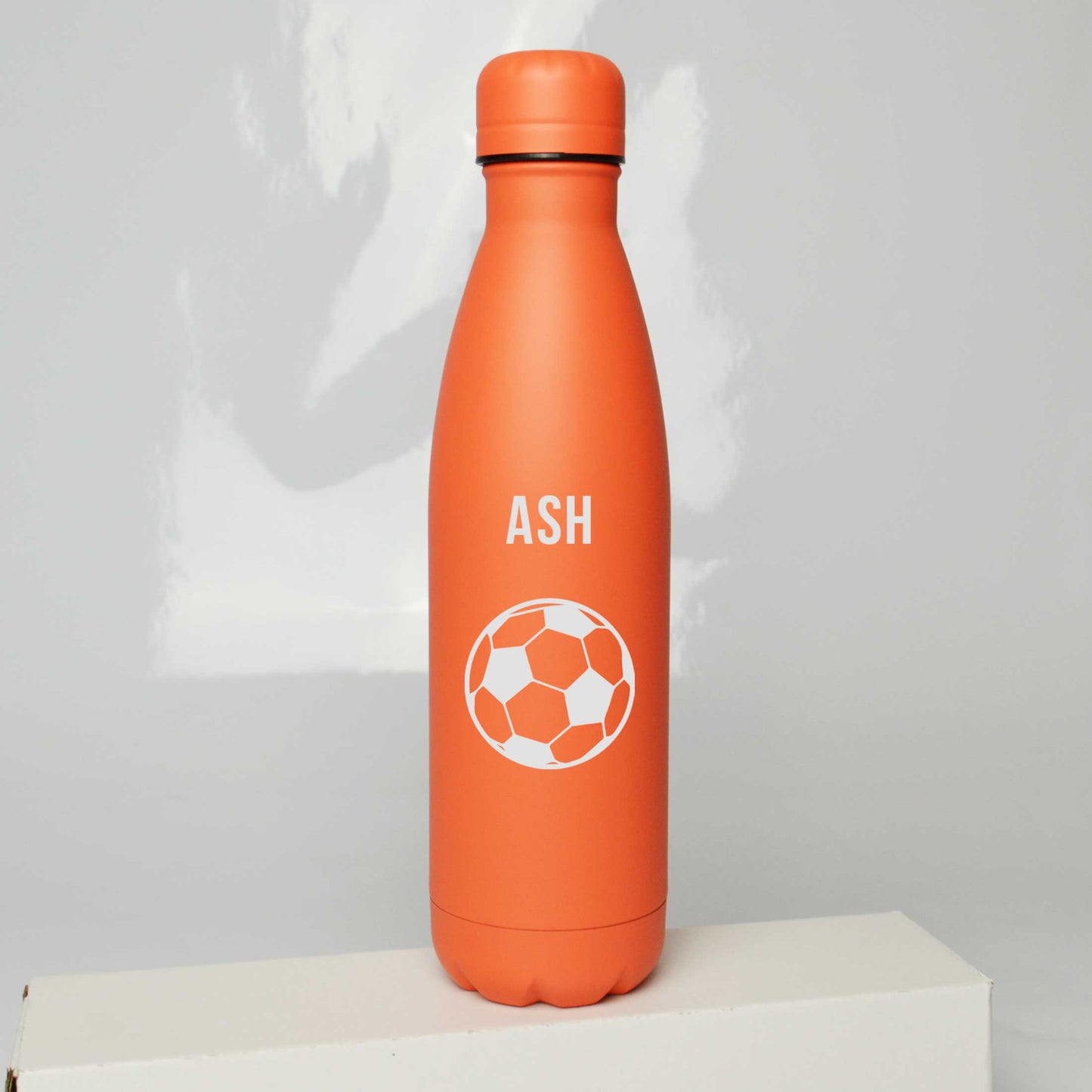 Personalised Football Engraved Thermos Bottle 500ml