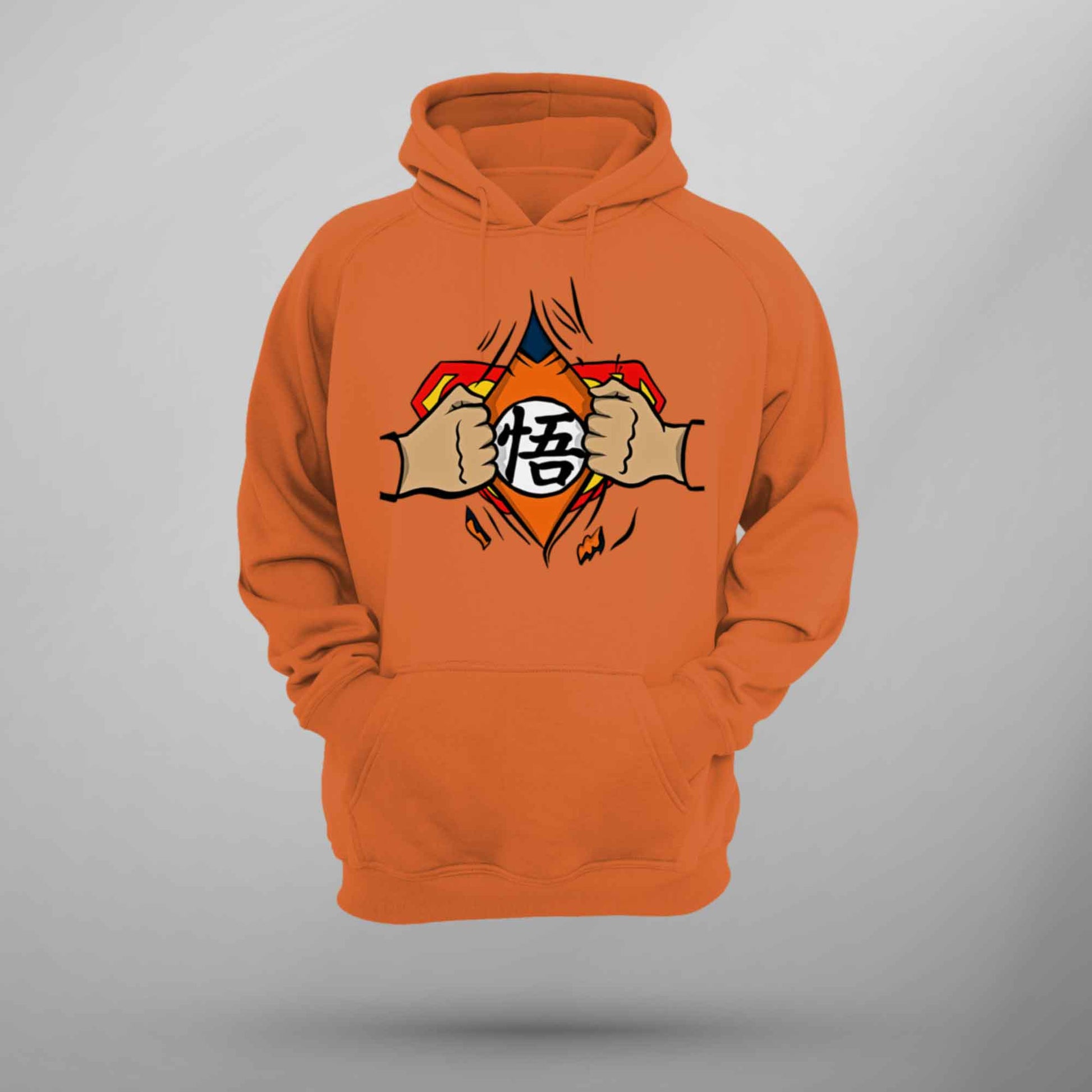 DBZ Goku Hoodie Anime Hoodie Kakarot Superman - FLUX DESIGNS