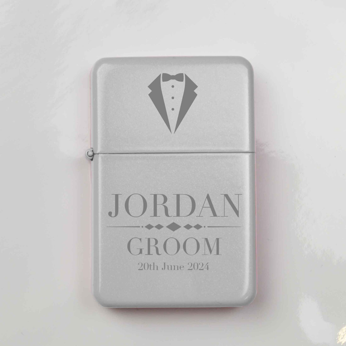 Personalised Tux Wedding Lighter Wedding Gifts