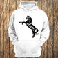 Home Is Where My Horse Is Typographic Unisex Hoodie