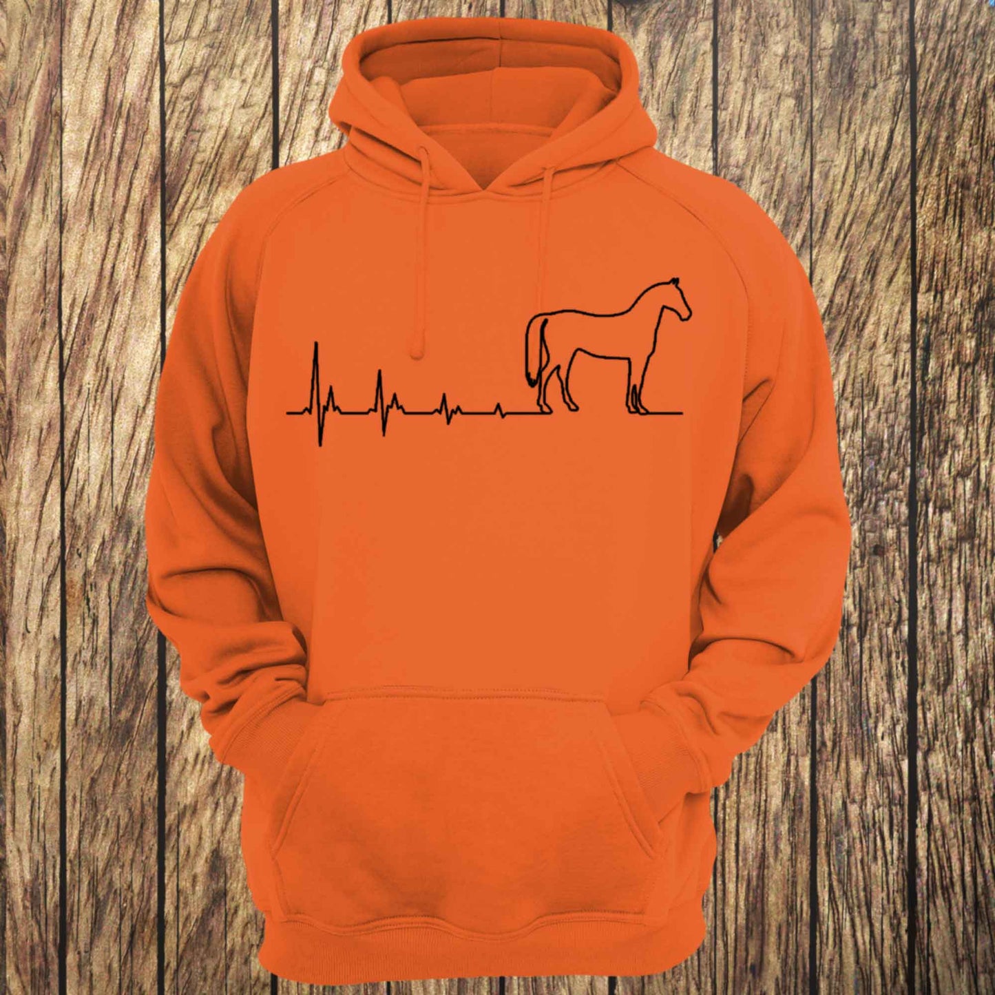 Horse Heartbeat Unisex Hoodie