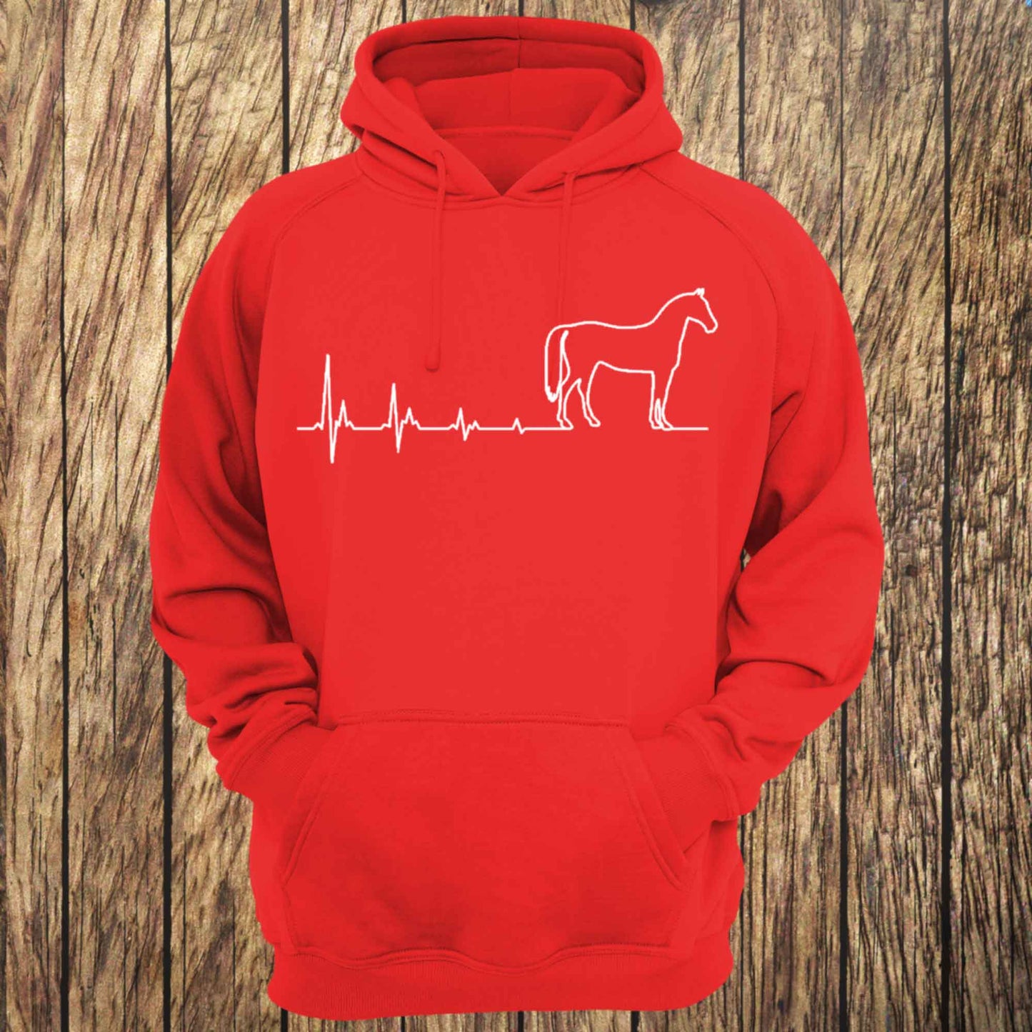 Horse Heartbeat Unisex Hoodie