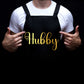 Hubby Wifey Apron