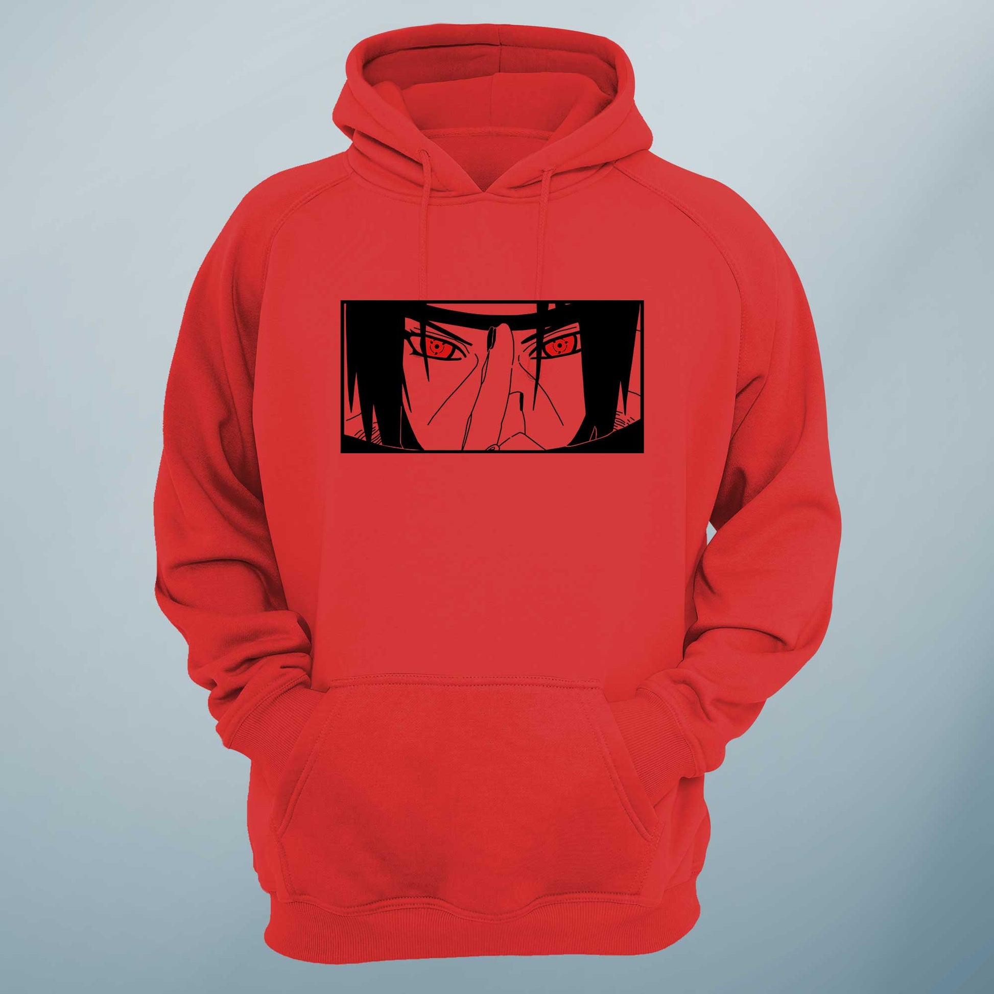 Itachi Hoodie Blackout Anime Art - FLUX DESIGNS