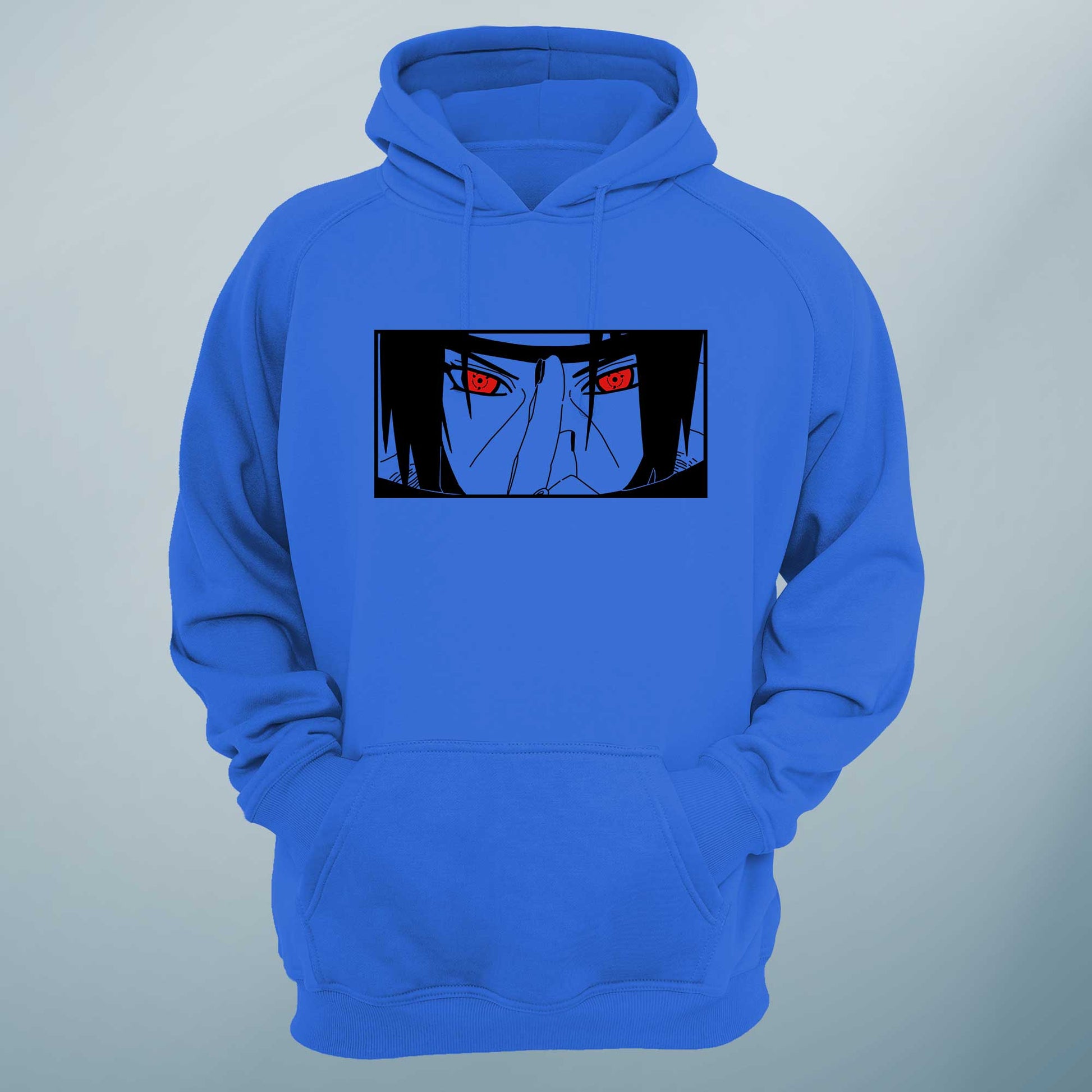 Itachi Hoodie Blackout Anime Art - FLUX DESIGNS