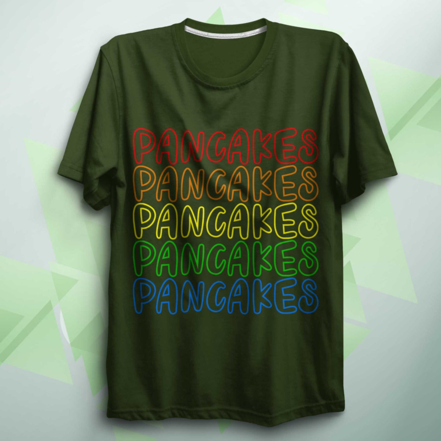 Rainbow Pancakes Classic T Shirt