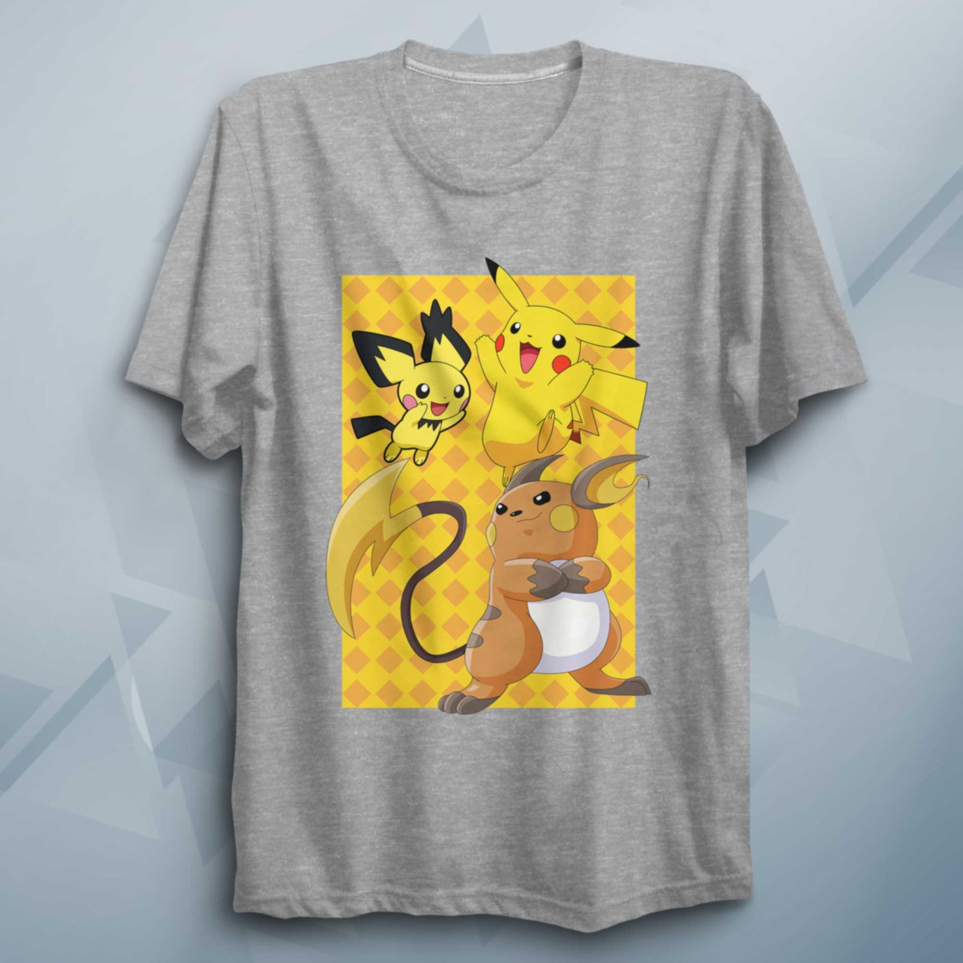 PKMN Pikachu Evolution T Shirt Anime Shirt - FLUX DESIGNS