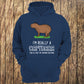 I'm really a Capybara Coloured Unisex Hoodie