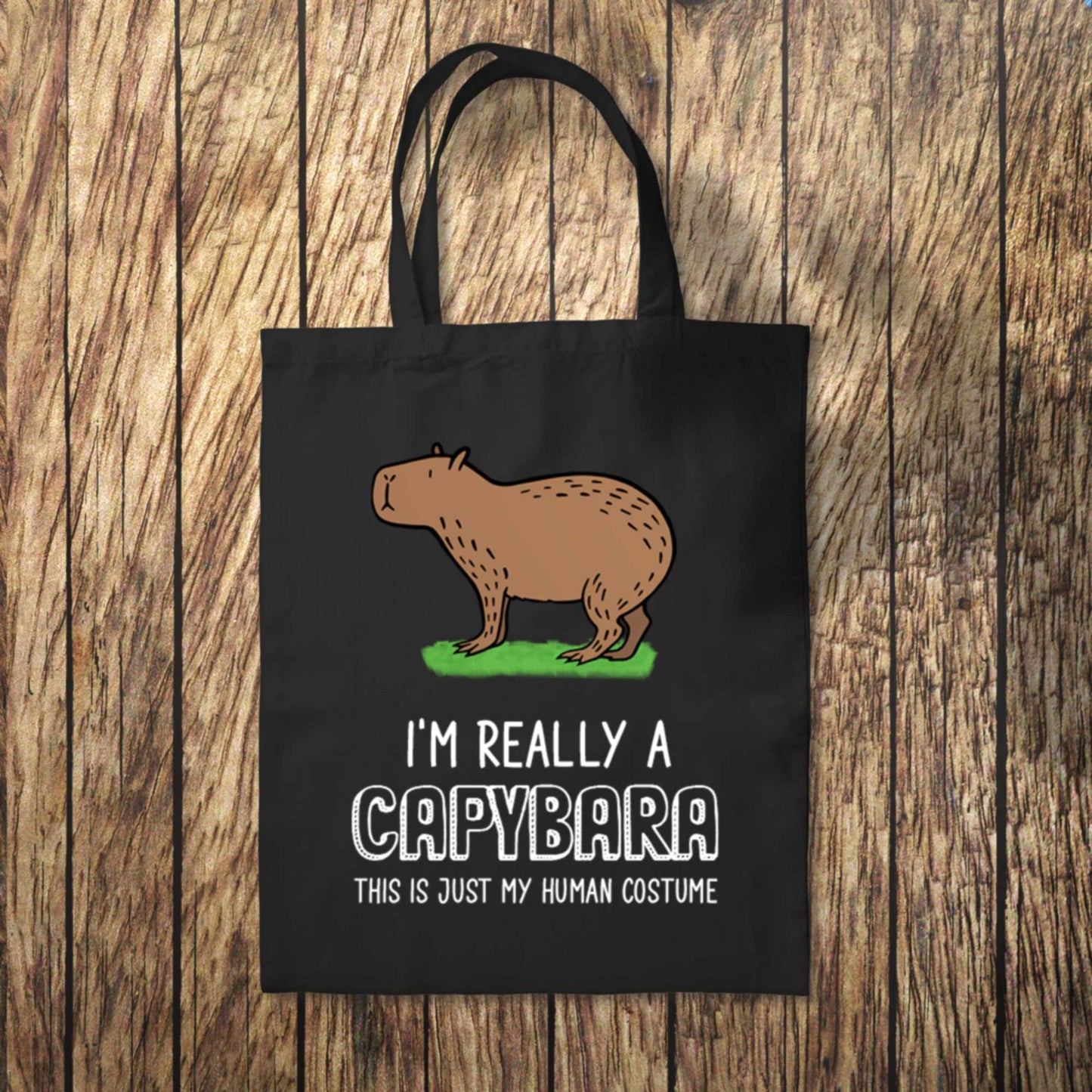 I'm Really a Capybara Tote Bag 10L Bag