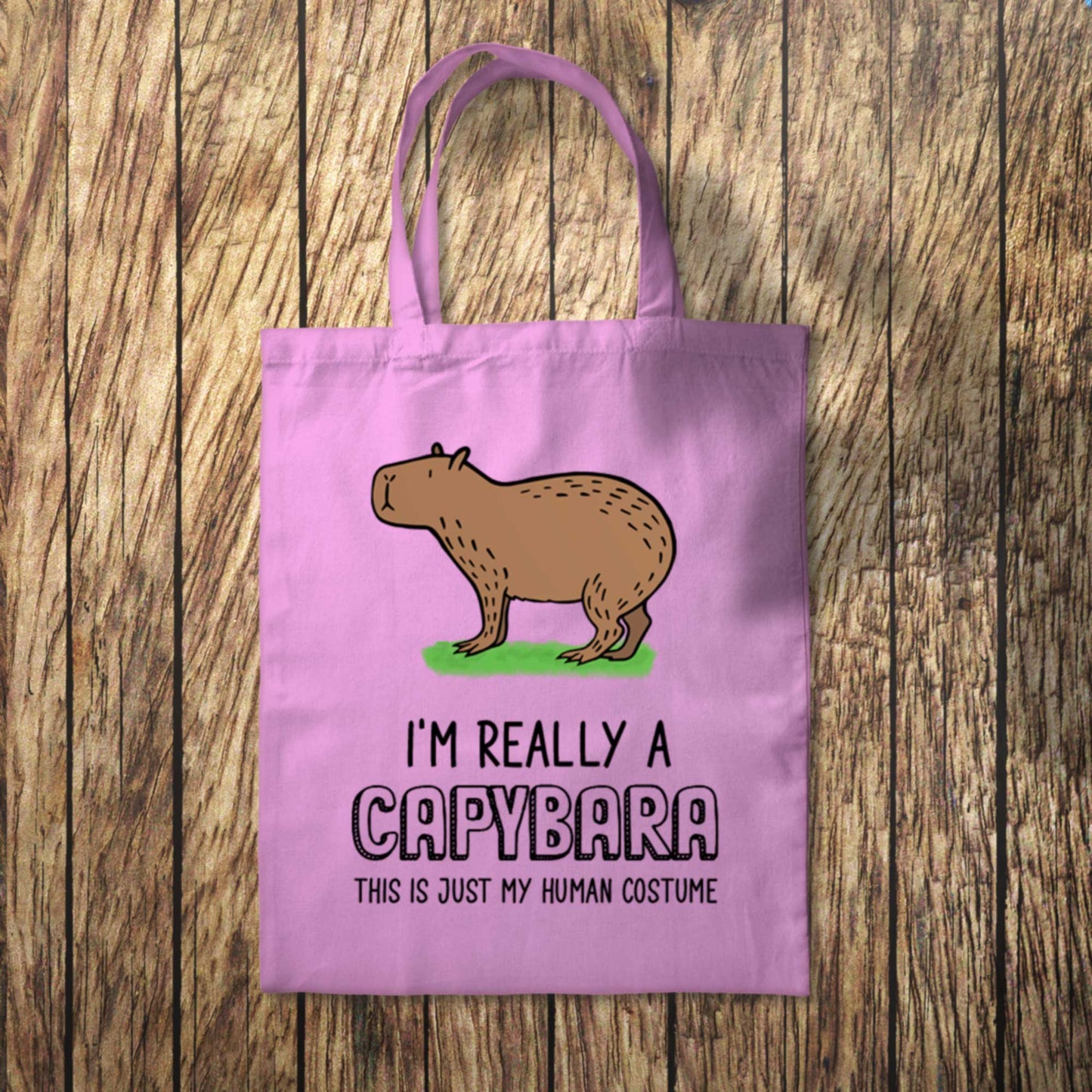 I'm Really a Capybara Tote Bag 10L Bag