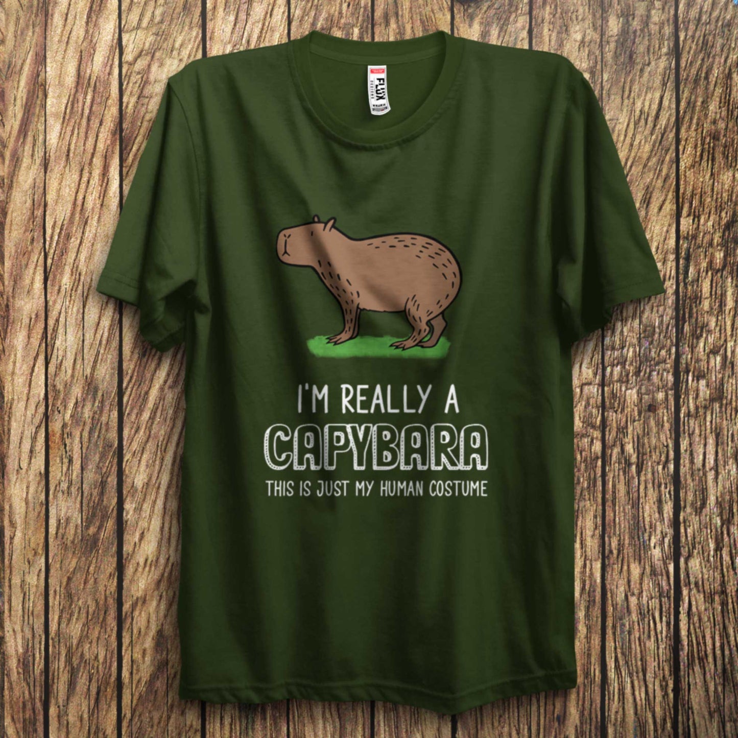 I'm Really A Capybara T Shirt