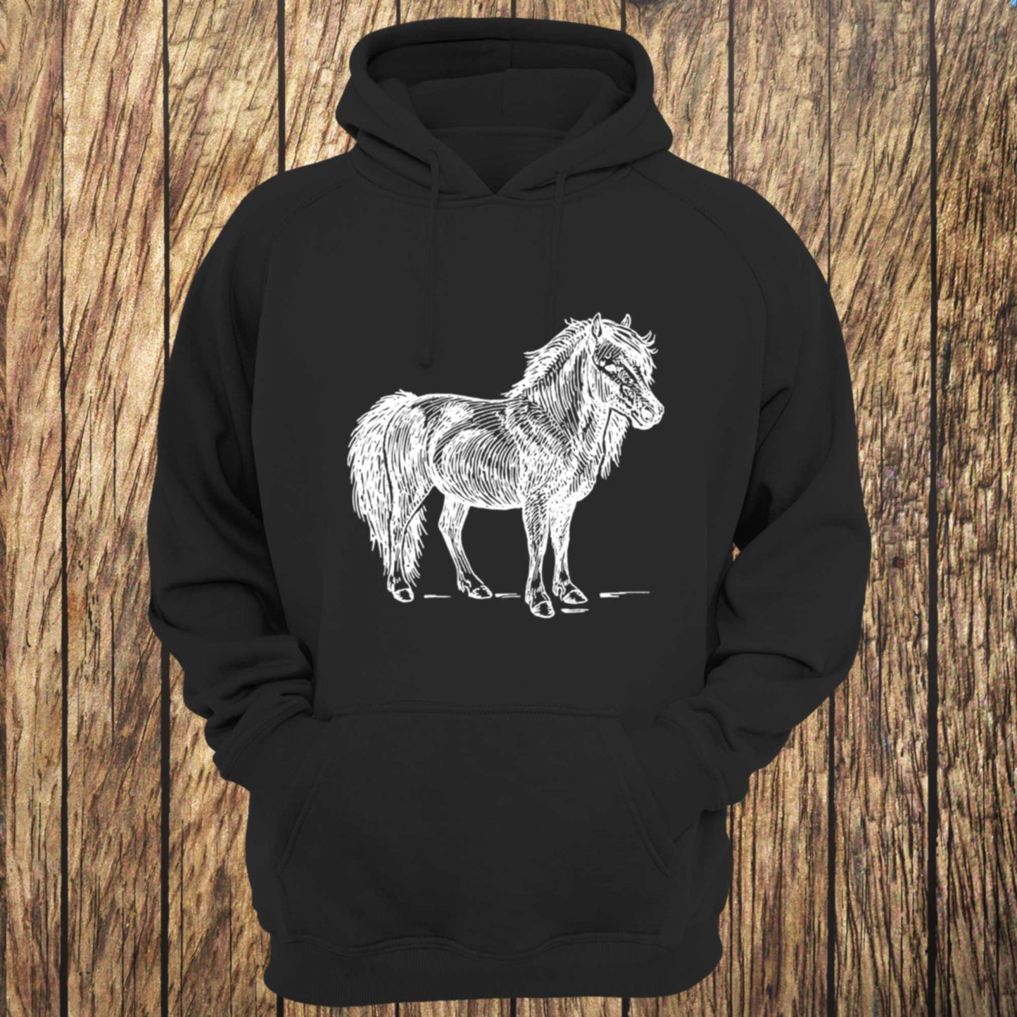 Shetland Pony Unisex Hoodie