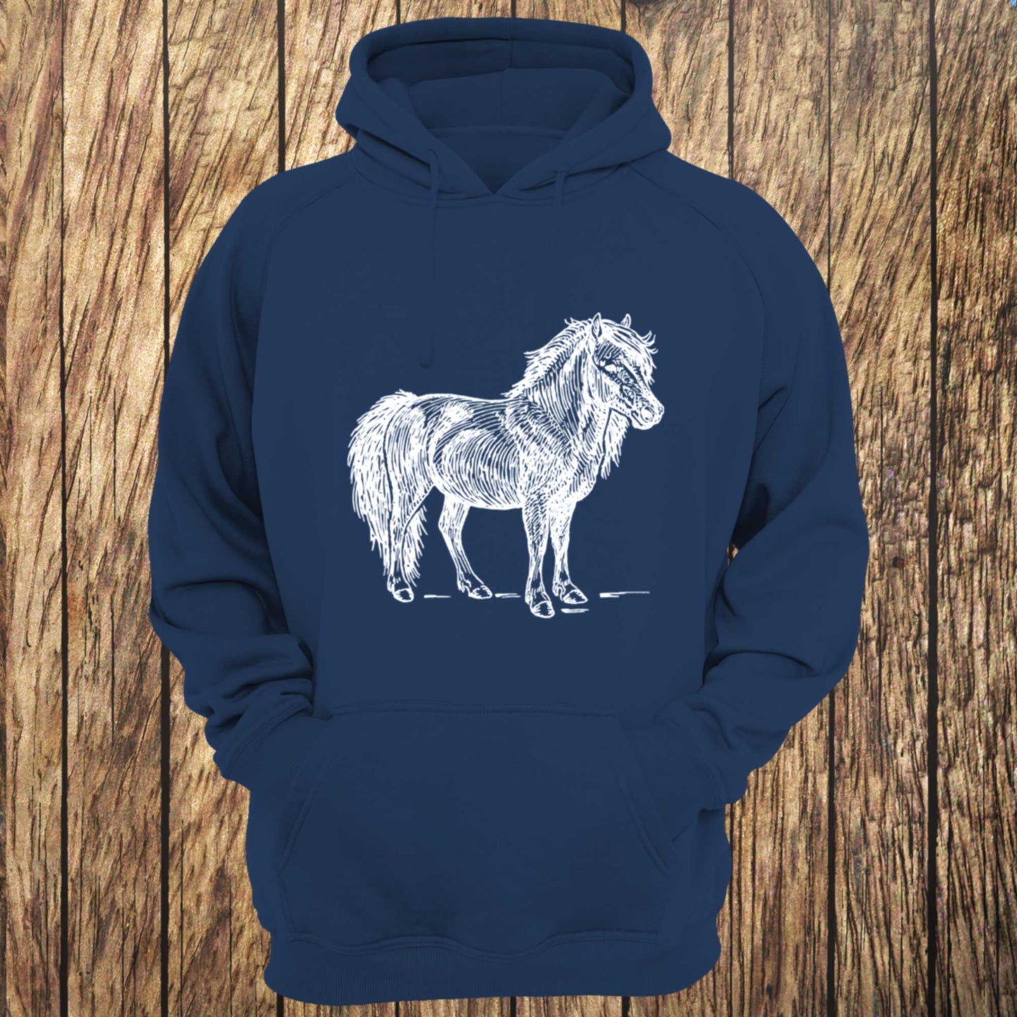 Shetland Pony Unisex Hoodie