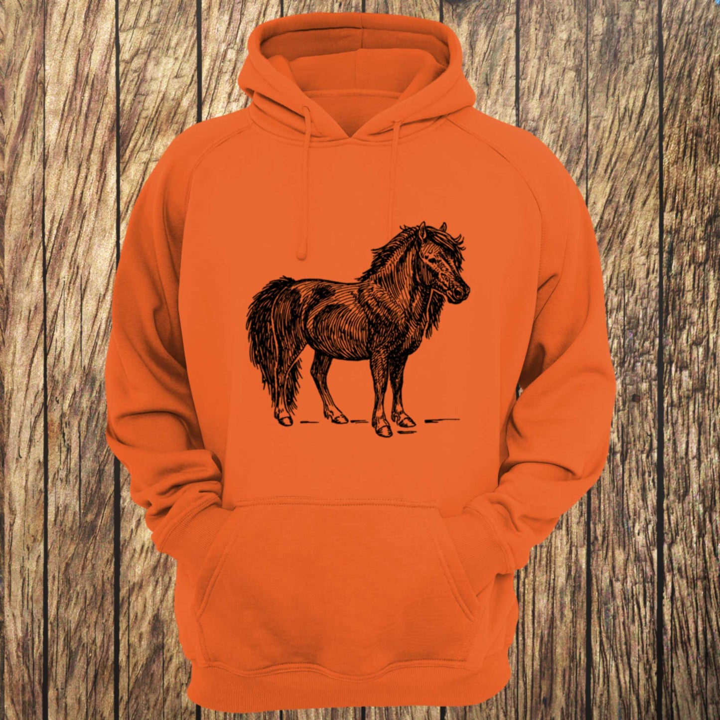 Shetland Pony Unisex Hoodie