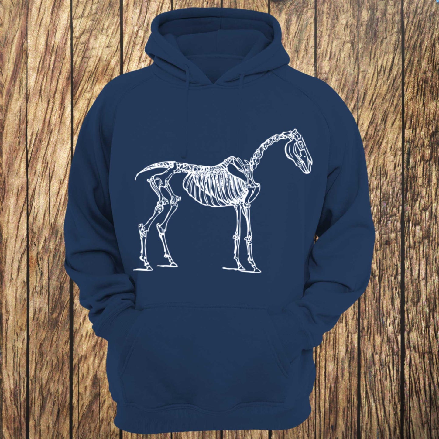 Skeleton Horse Unisex Hoodie