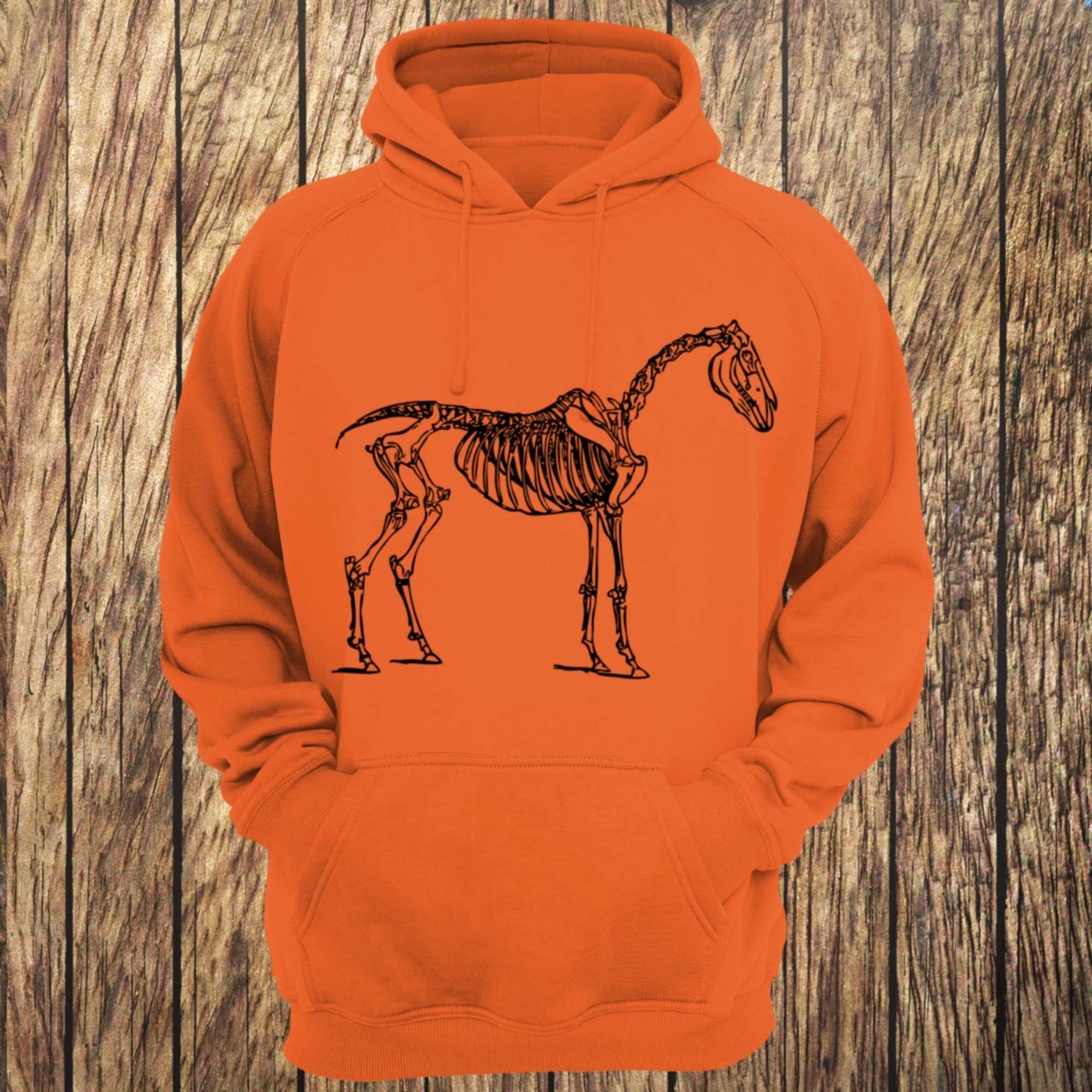 Skeleton Horse Unisex Hoodie