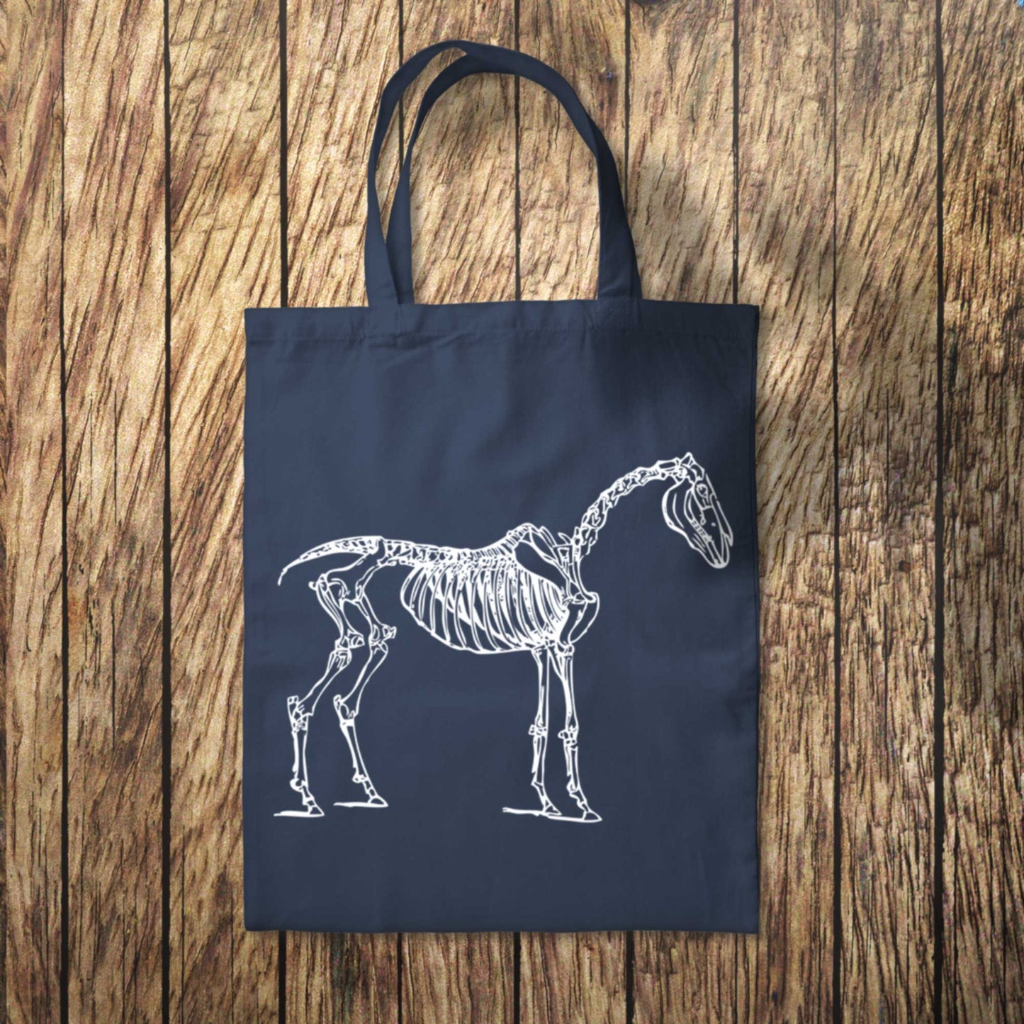 Skeleton Horse Tote Bag 10L Bag