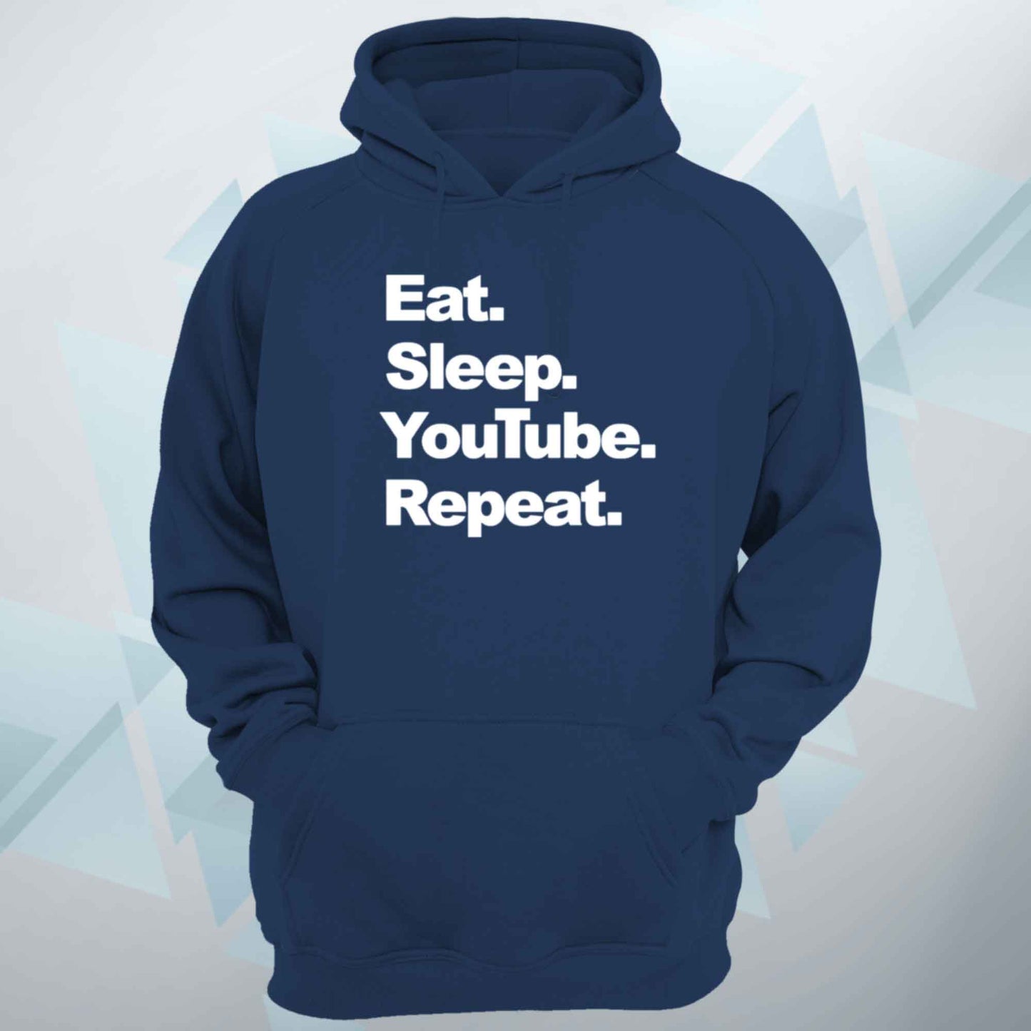 Eat Sleep Youtube Repeat Unisex Hoodie