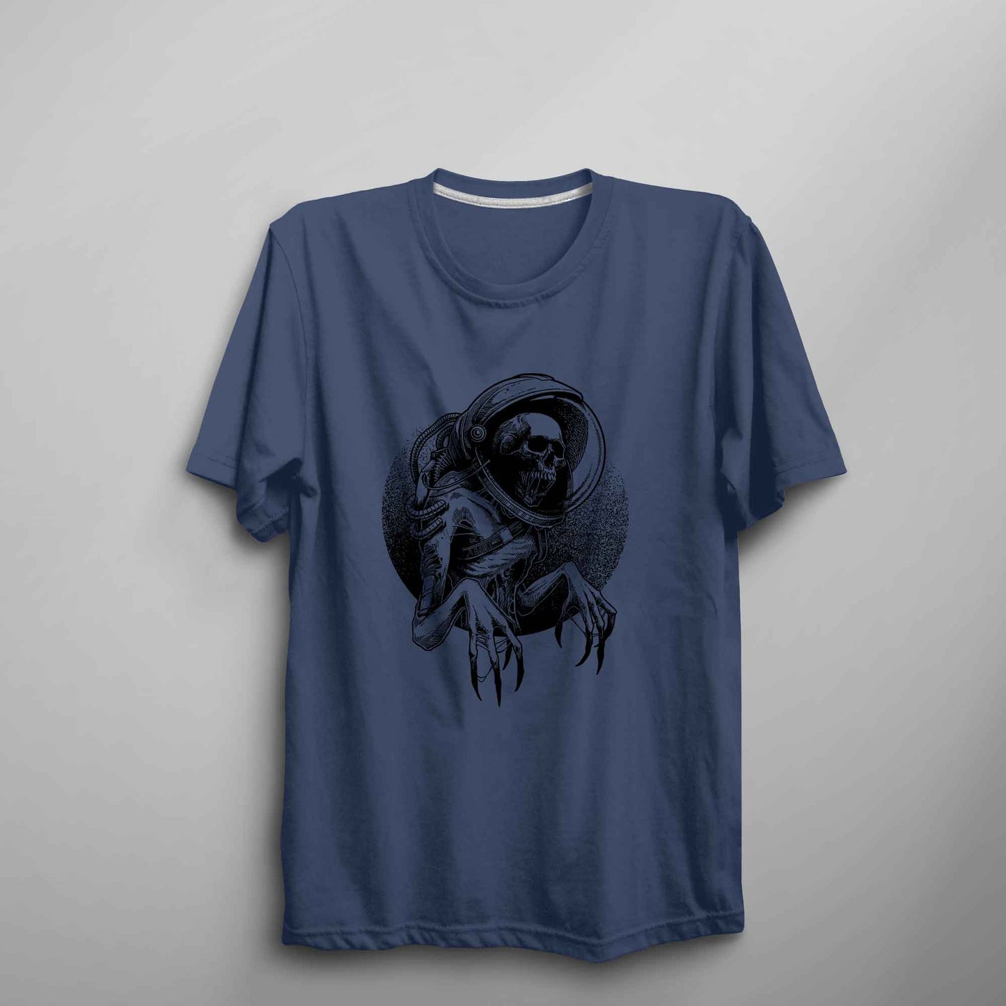 Space Skull T Shirt Sci-Fi - FLUX DESIGNS