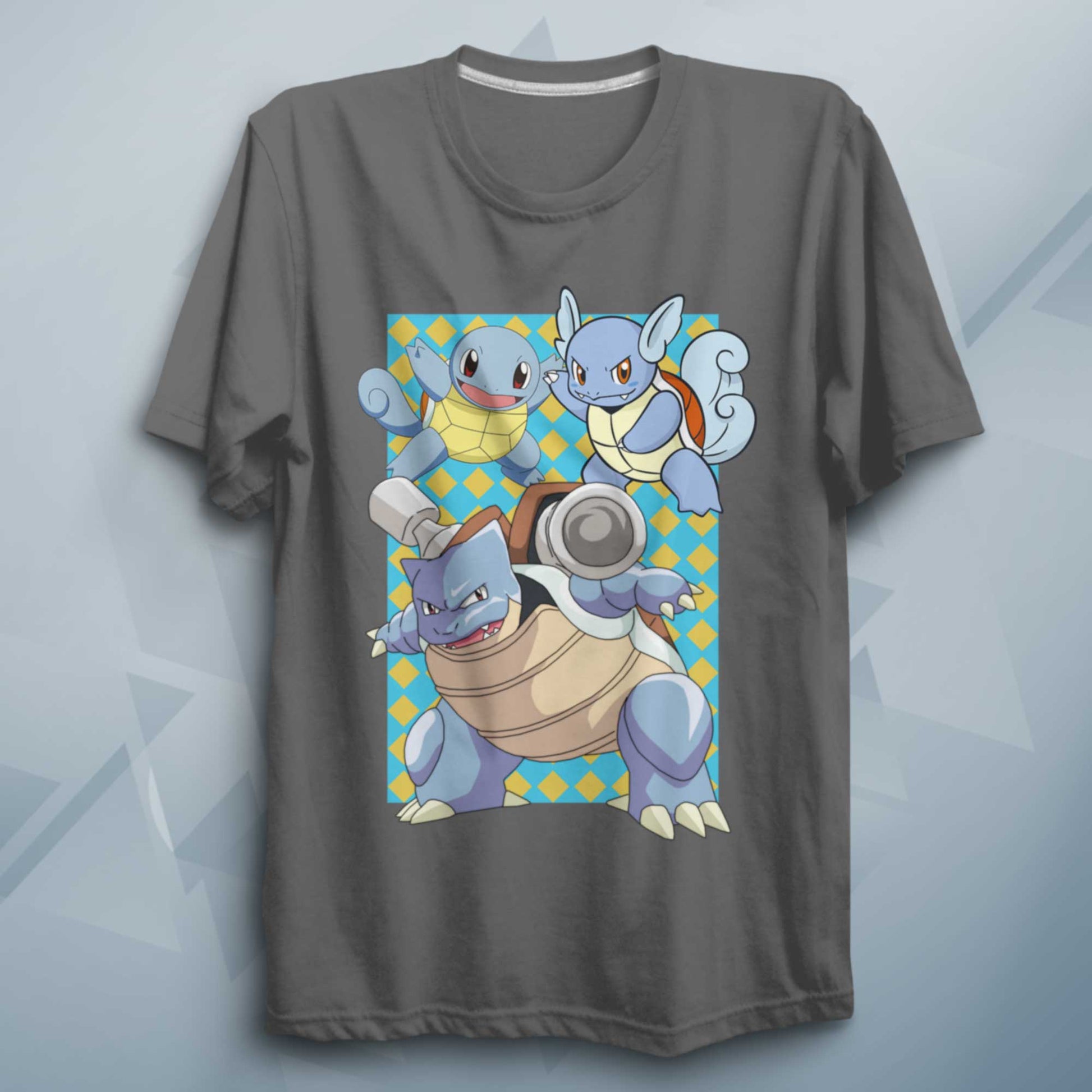 PKMN Squirtel T Shirt Anime Shirt - FLUX DESIGNS