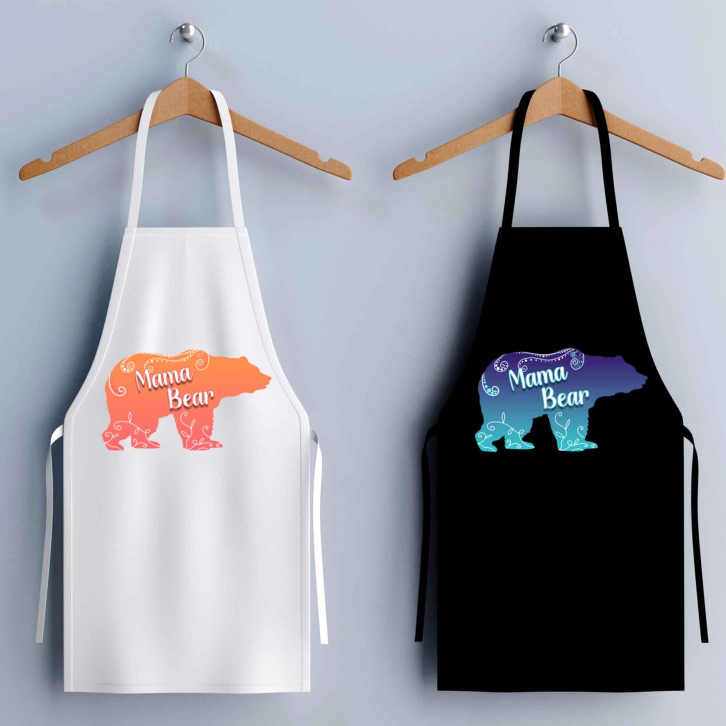 Mama Bear Sunset Apron