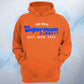The Real Supermum Two Tone Blue Hoodie