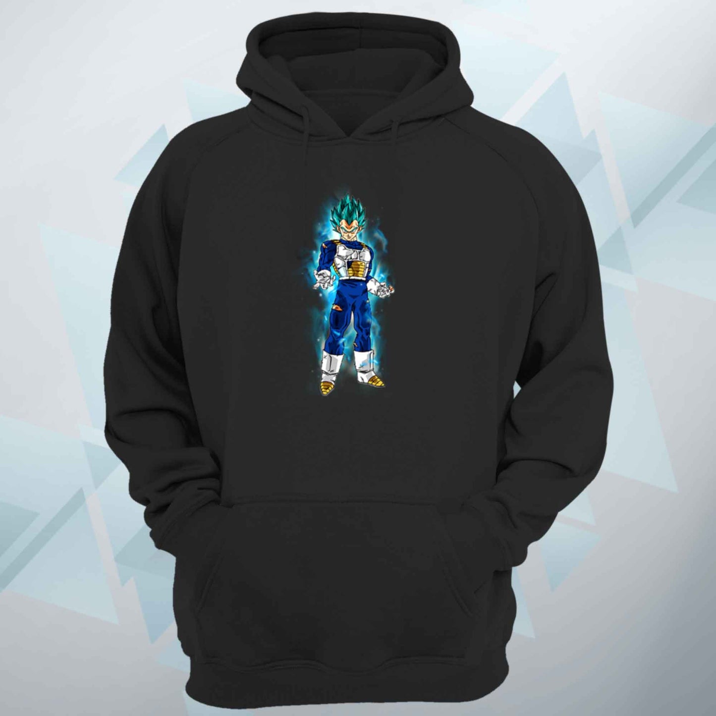 Vegeta Super Saiyan Blue Hoodie Unisex Anime Gift